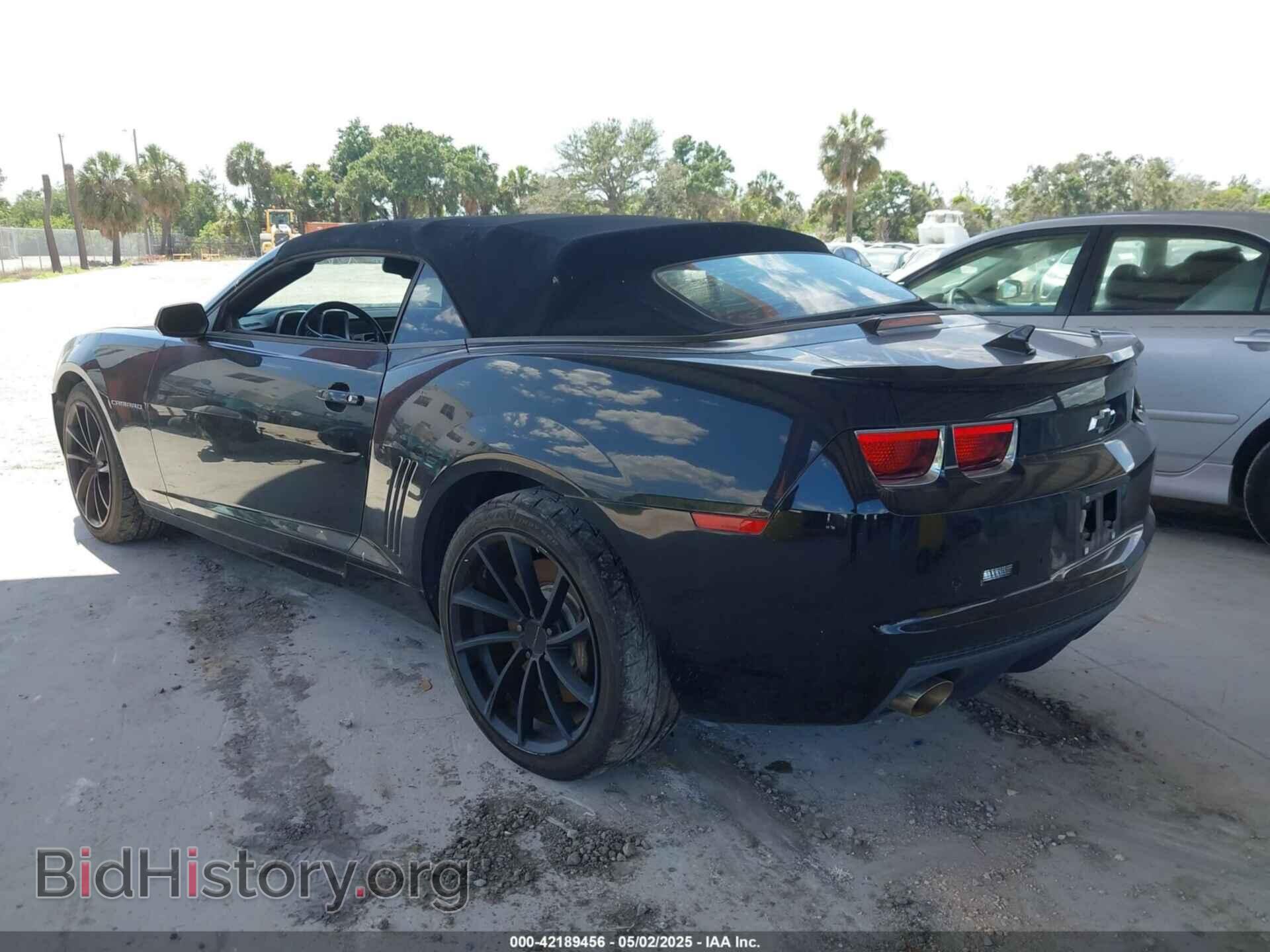 2012 CHEVROLET CAMARO - VIN: 2G1FT3DW4C9105841 - Фото 3