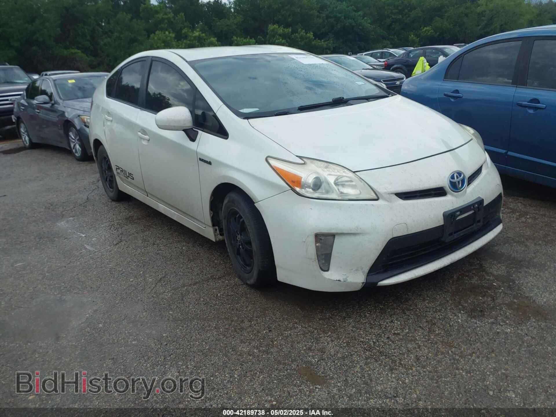 Photo JTDKN3DU1E1764143 - TOYOTA PRIUS 2014