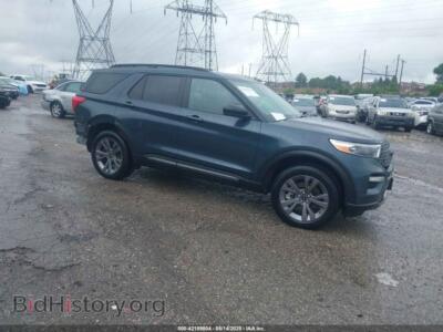 2023 Ford EXPLORER XLT, серый — VIN 1FMSK8DH3PGB10636, IAAI
