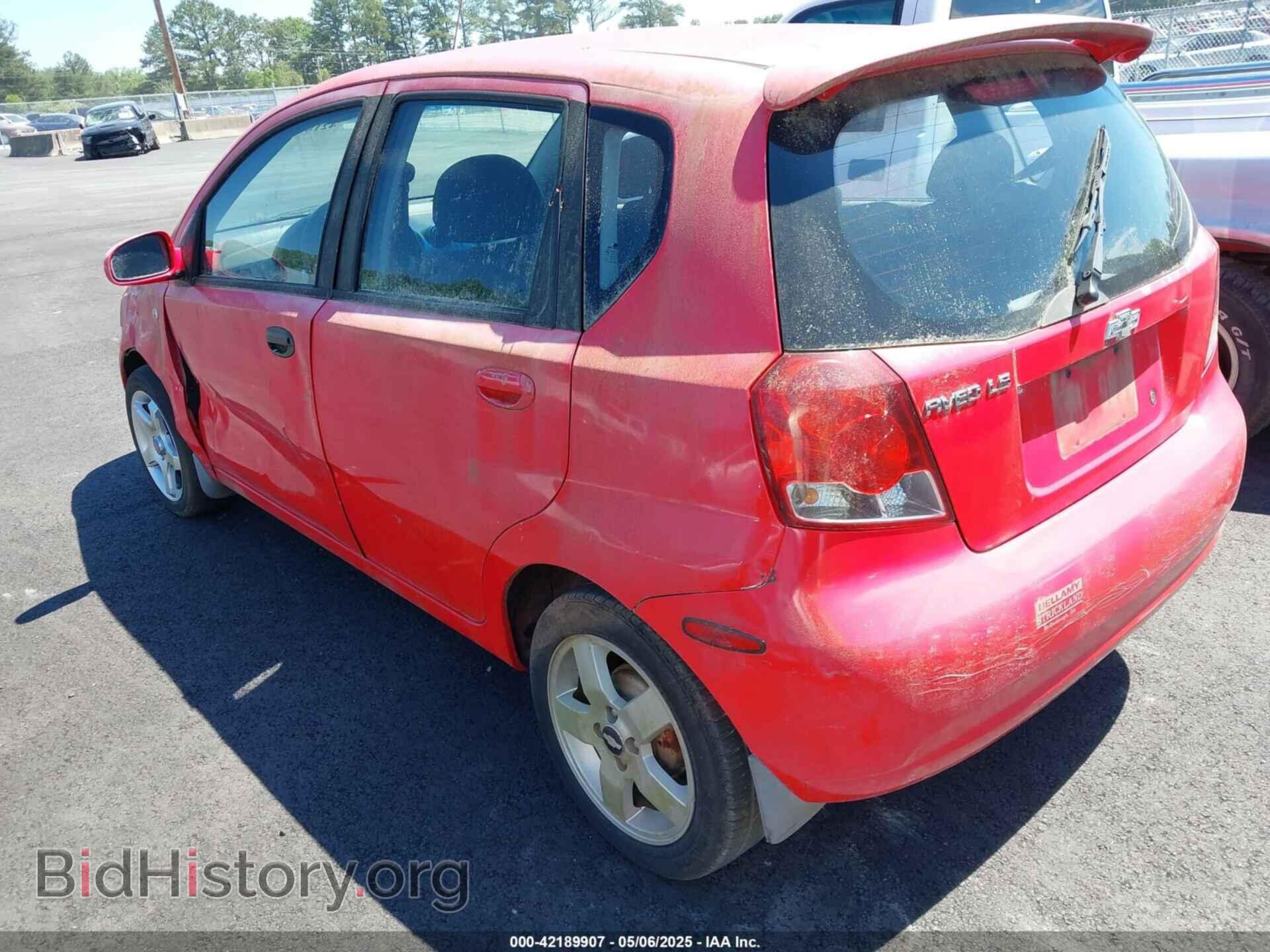 2006 CHEVROLET AVEO - VIN: KL1TD66676B517803 - Фото 3