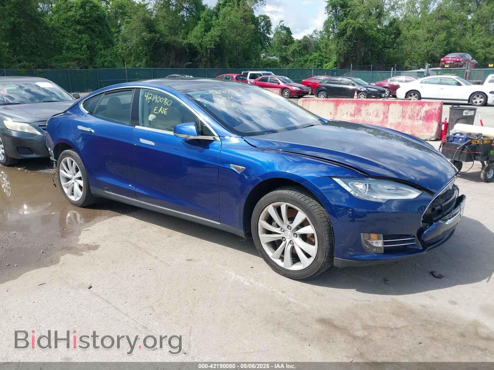 Photo 5YJSA1E27FF110186 - TESLA MODEL S 2015