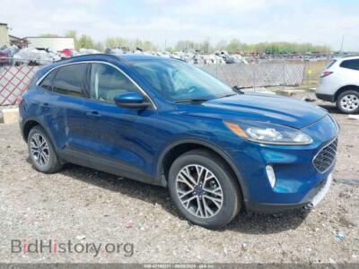 2020 Ford ESCAPE SEL, teal — VIN 1FMCU9H65LUC10312, IAAI