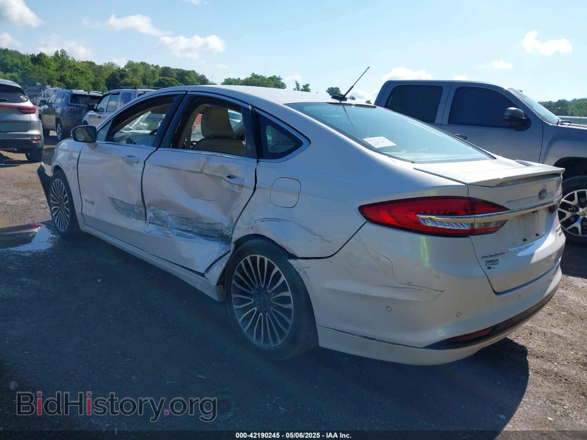 2017 FORD FUSION - VIN: 3FA6P0RU5HR308536 - Фото 3