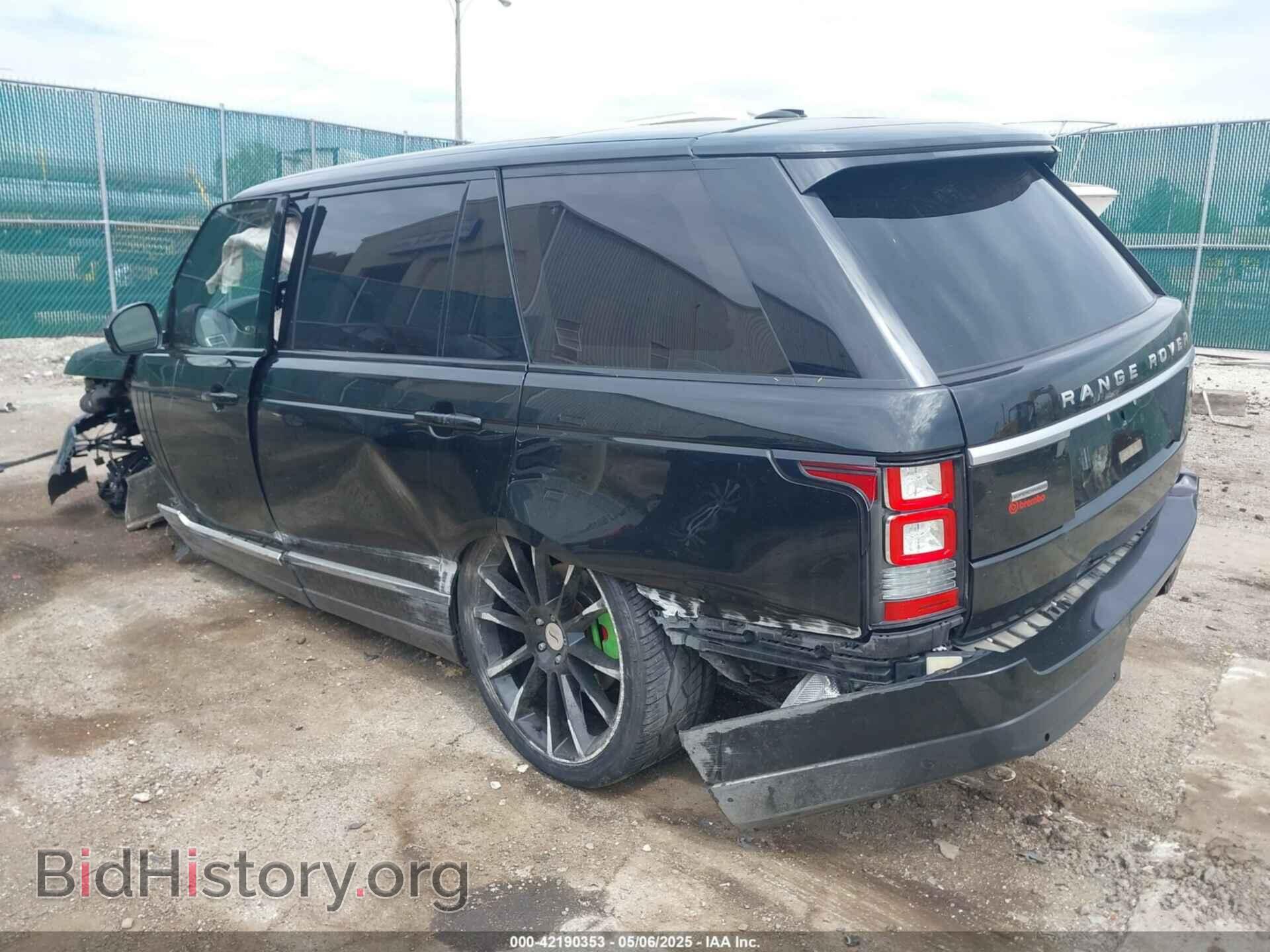 2014 LAND ROVER RANGE ROVER - VIN: SALGS3TF8EA195740 - Фото 3