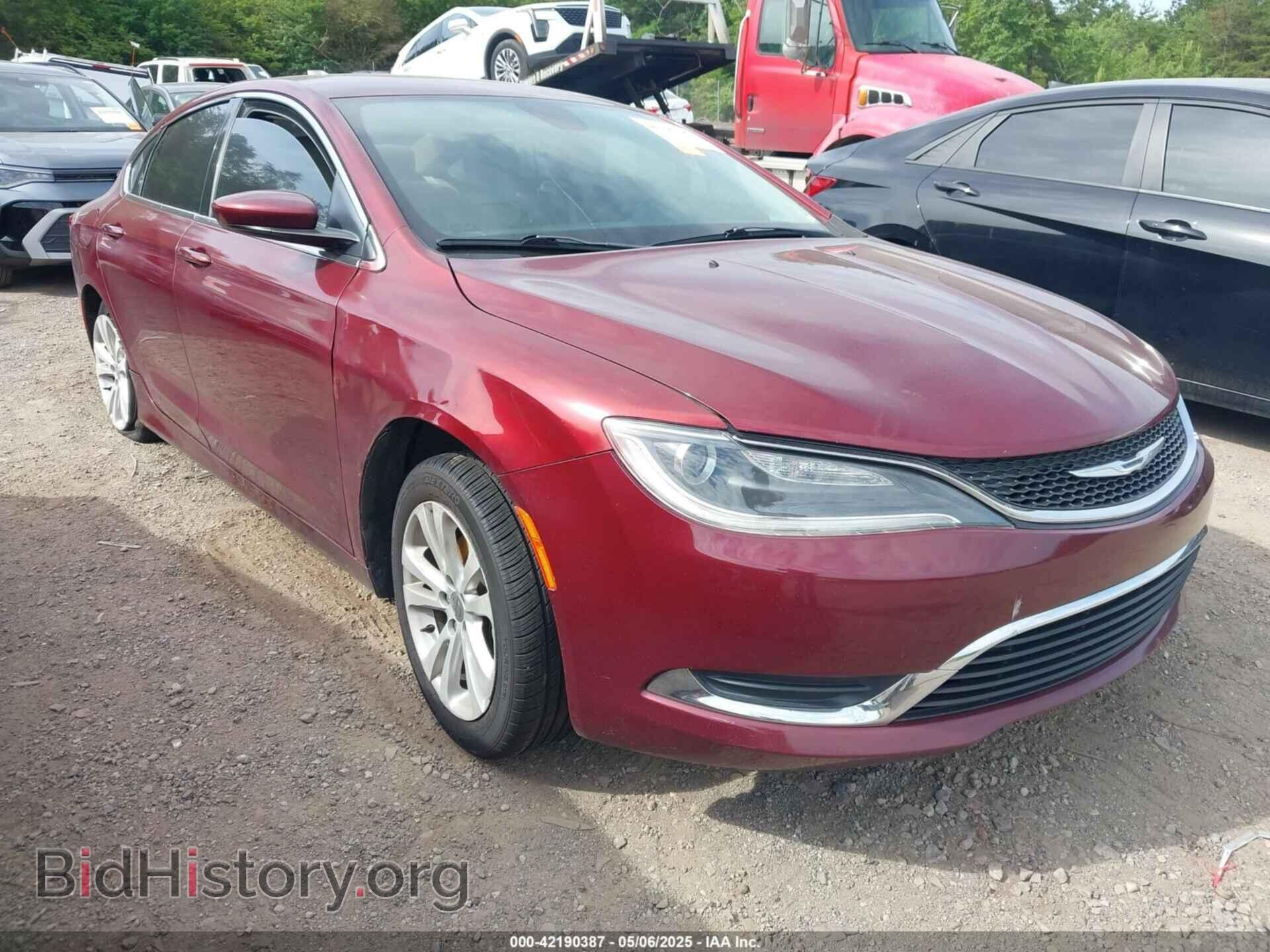 Фотография 1C3CCCAB2GN159366 - CHRYSLER 200 2016