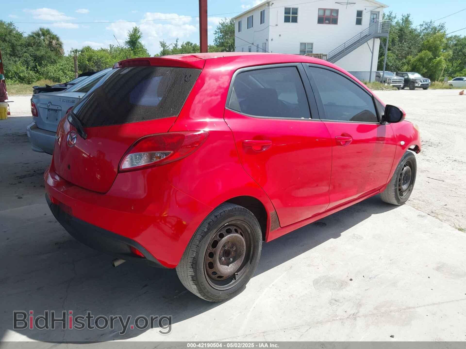 2014 MAZDA MAZDA2 - VIN: JM1DE1KY4E0174415 - Фото 4