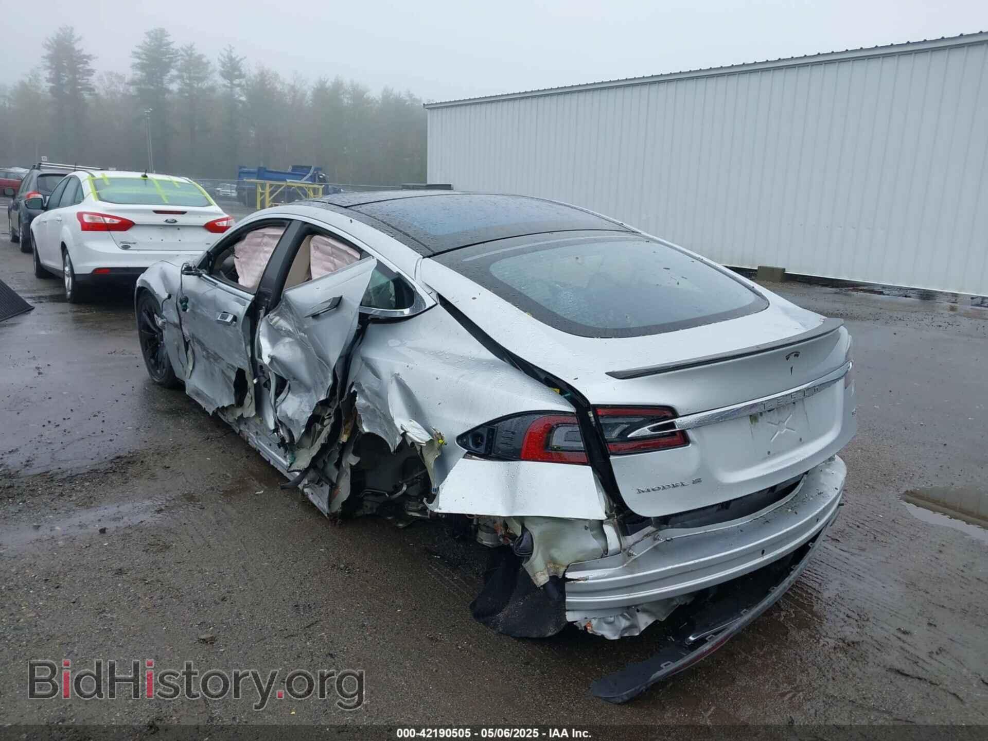 2014 TESLA MODEL S - VIN: 5YJSA1H18EFP30143 - Photo 3