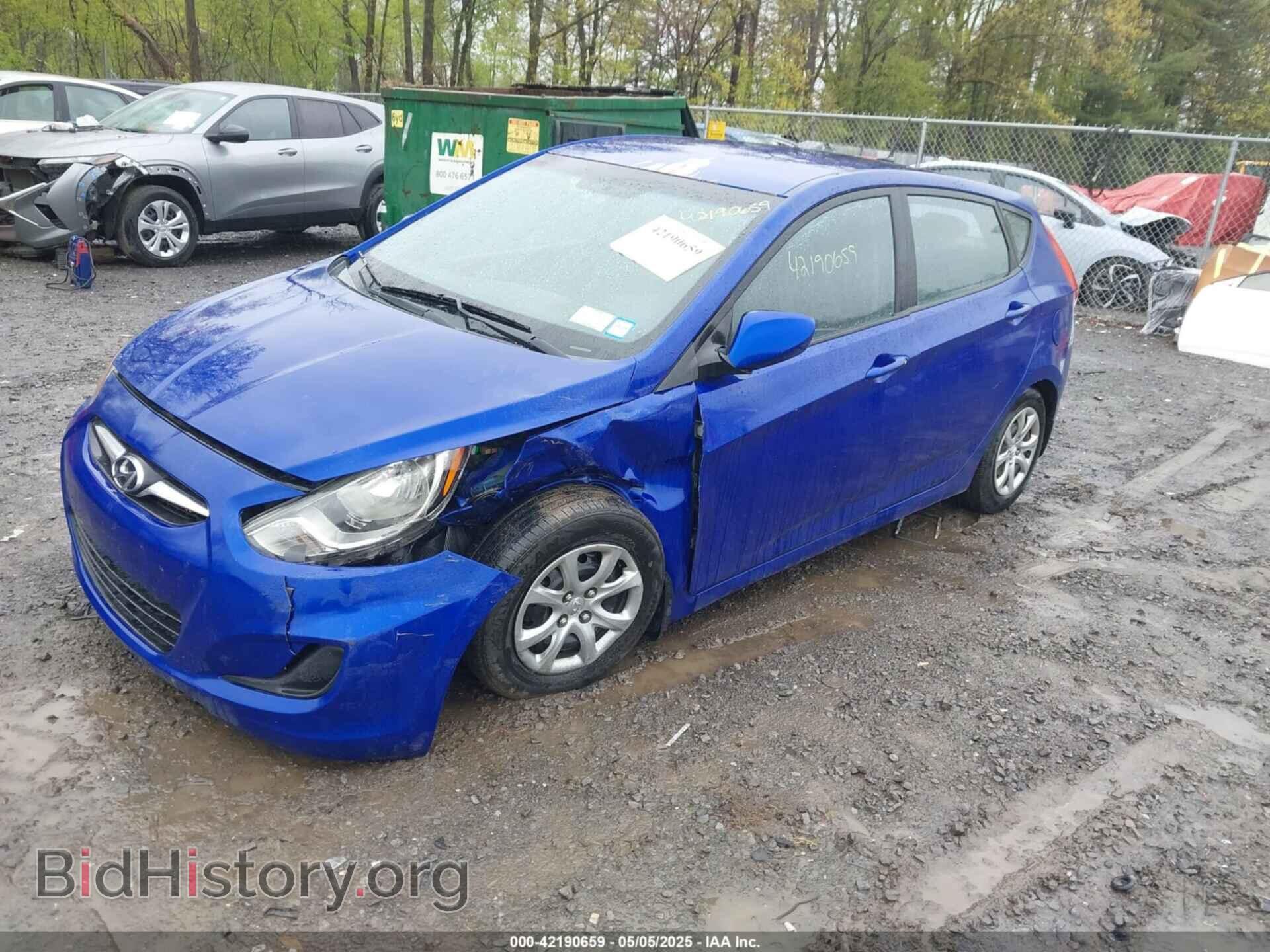2012 HYUNDAI ACCENT - VIN: KMHCT5AE3CU058530 - Фото 2