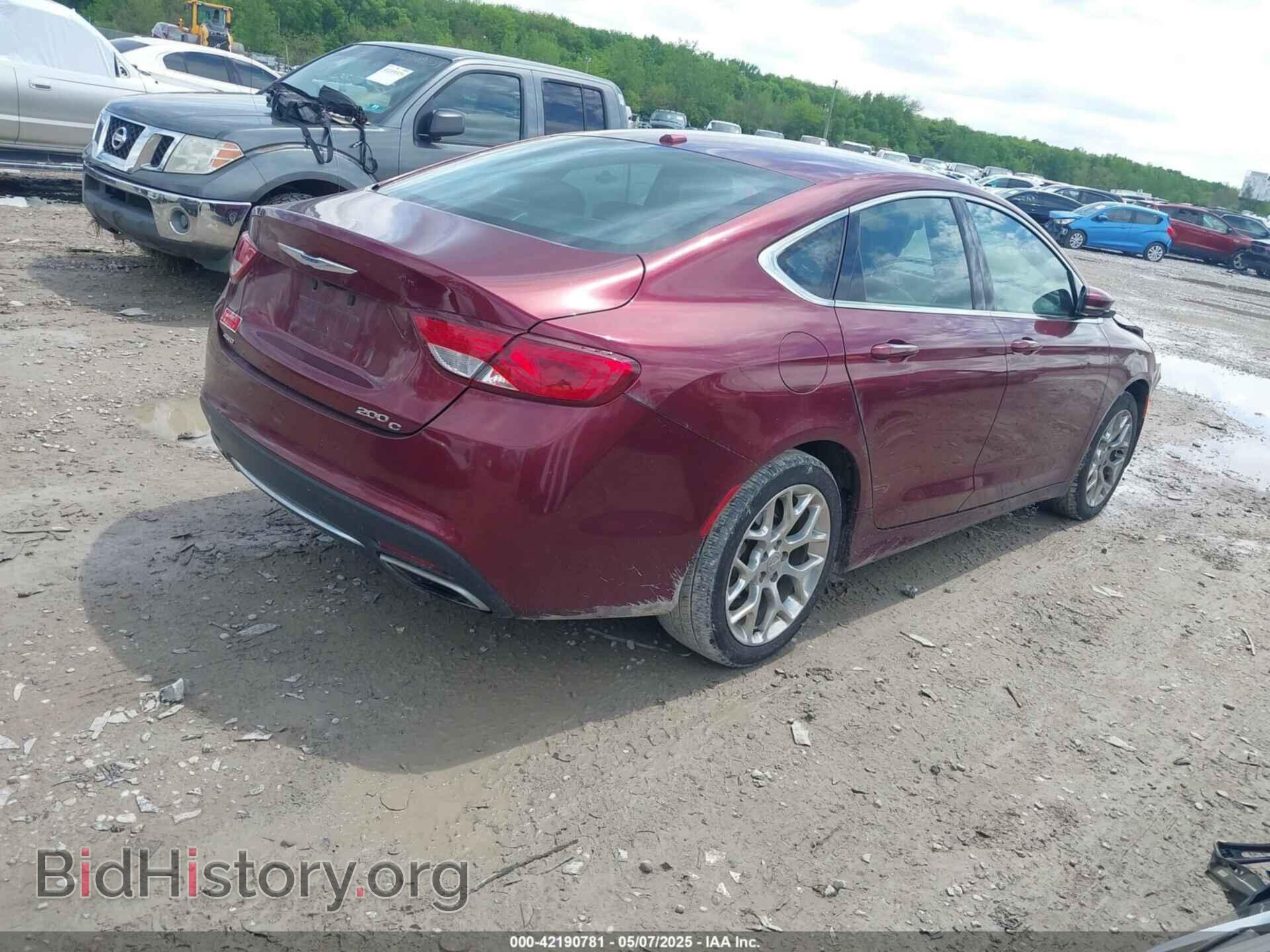 2015 CHRYSLER 200 - VIN: 1C3CCCEG9FN610667 - Фото 4