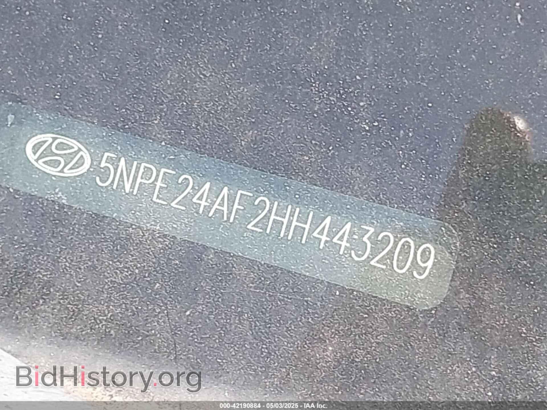 2017 HYUNDAI SONATA - VIN: 5NPE24AF2HH443209 - Фото 9