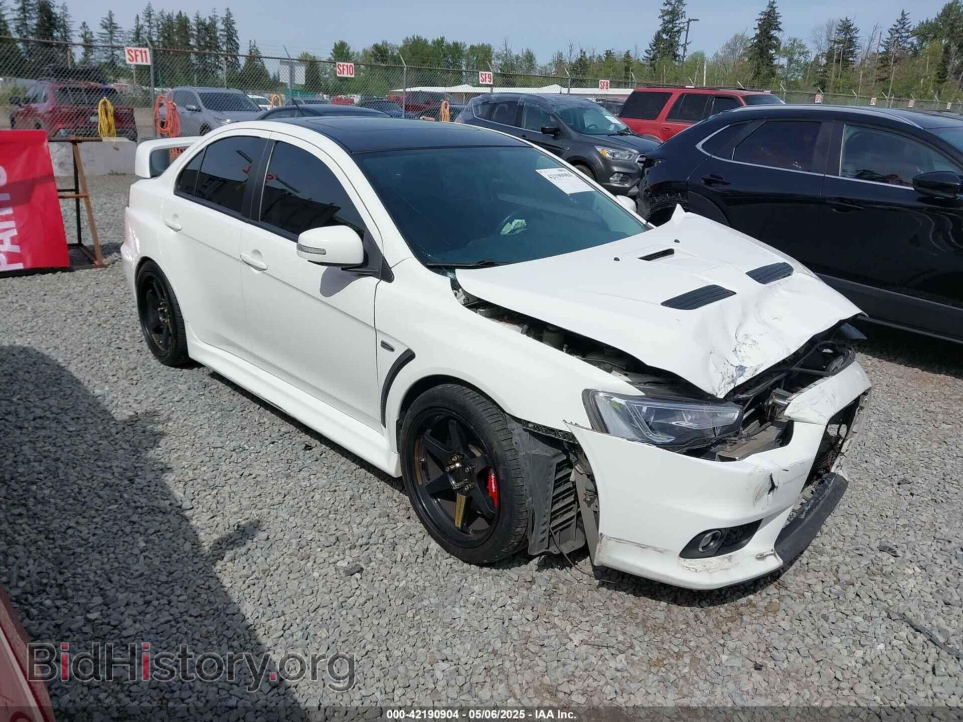 Photo JA32W8FV4FU025461 - MITSUBISHI LANCER EVOLUTION 2015