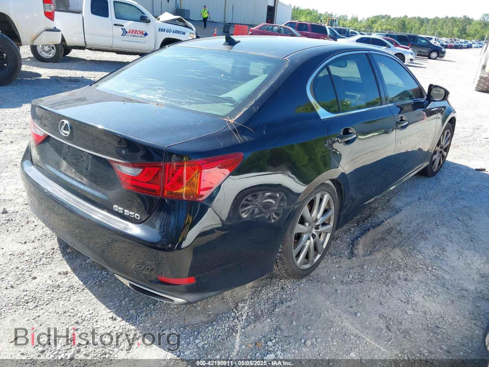 2014 LEXUS GS 350 - VIN: JTHBE1BL3E5034093 - Фото 4