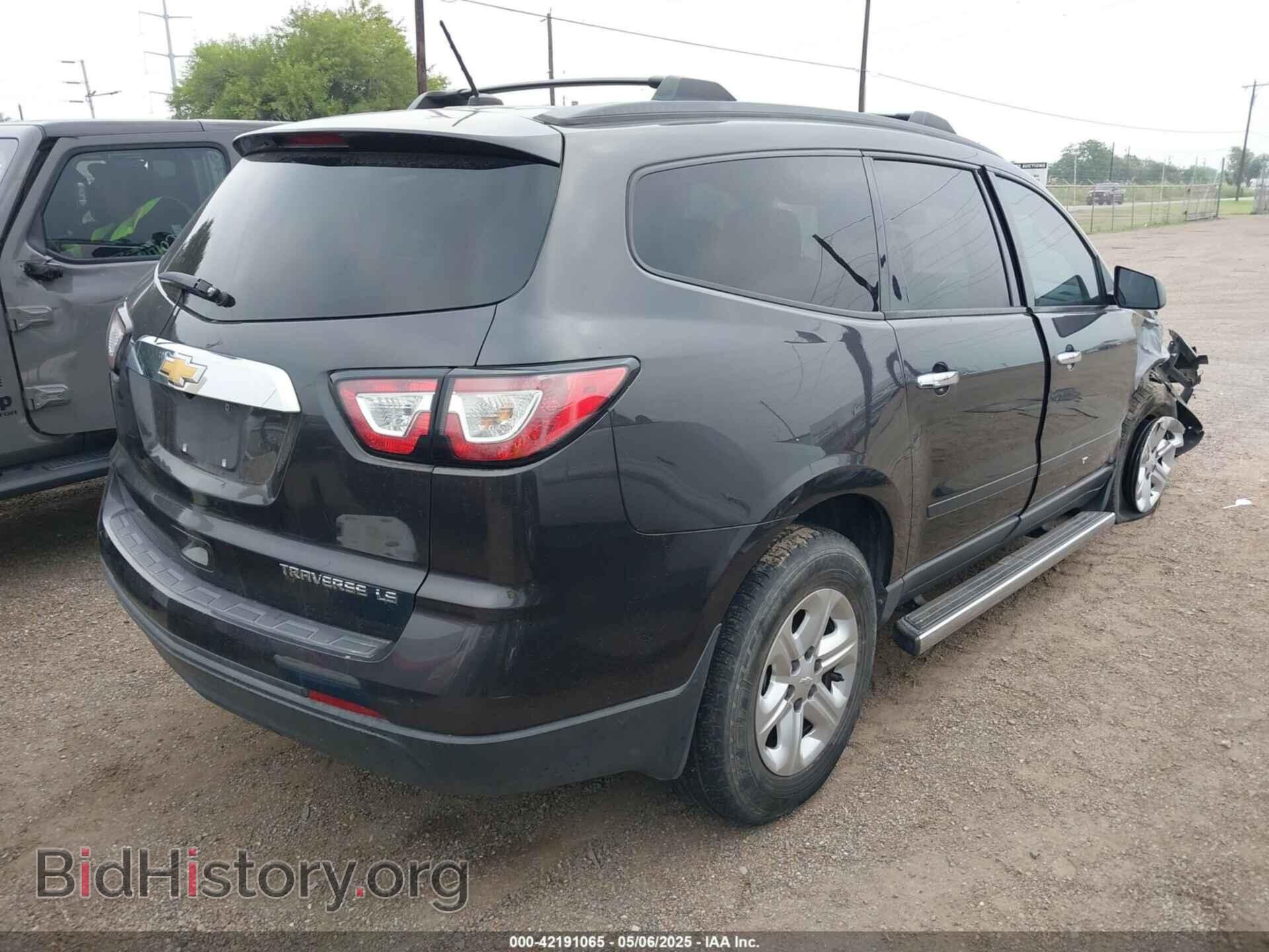 2015 CHEVROLET TRAVERSE - VIN: 1GNKRFED0FJ258669 - Фото 4