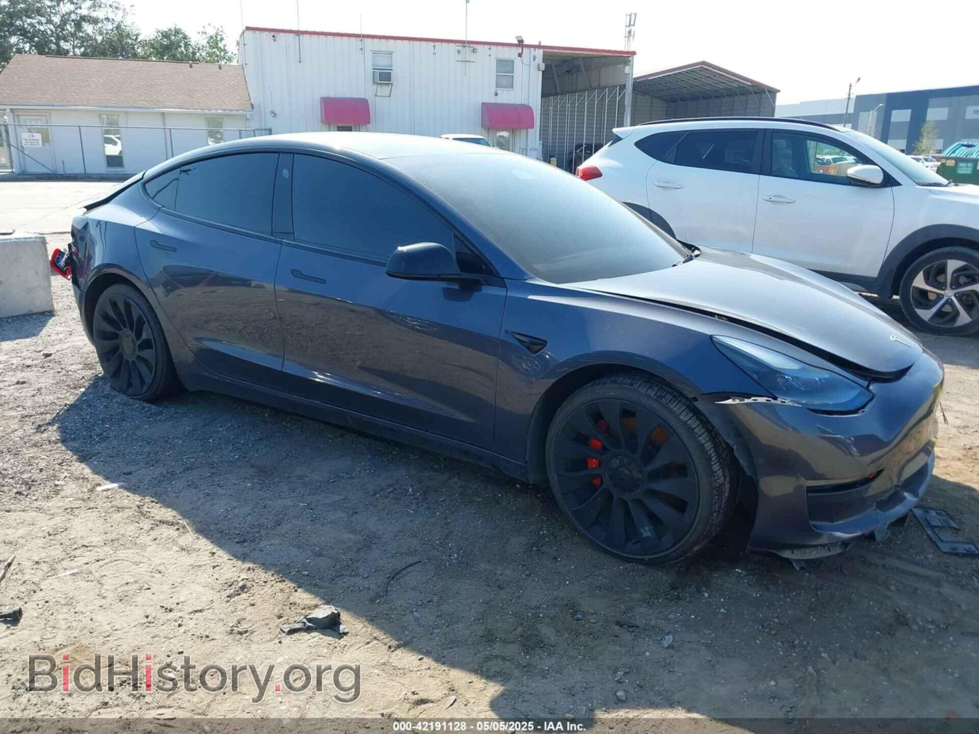 Фотография 5YJ3E1EC8NF276975 - TESLA MODEL 3 2022