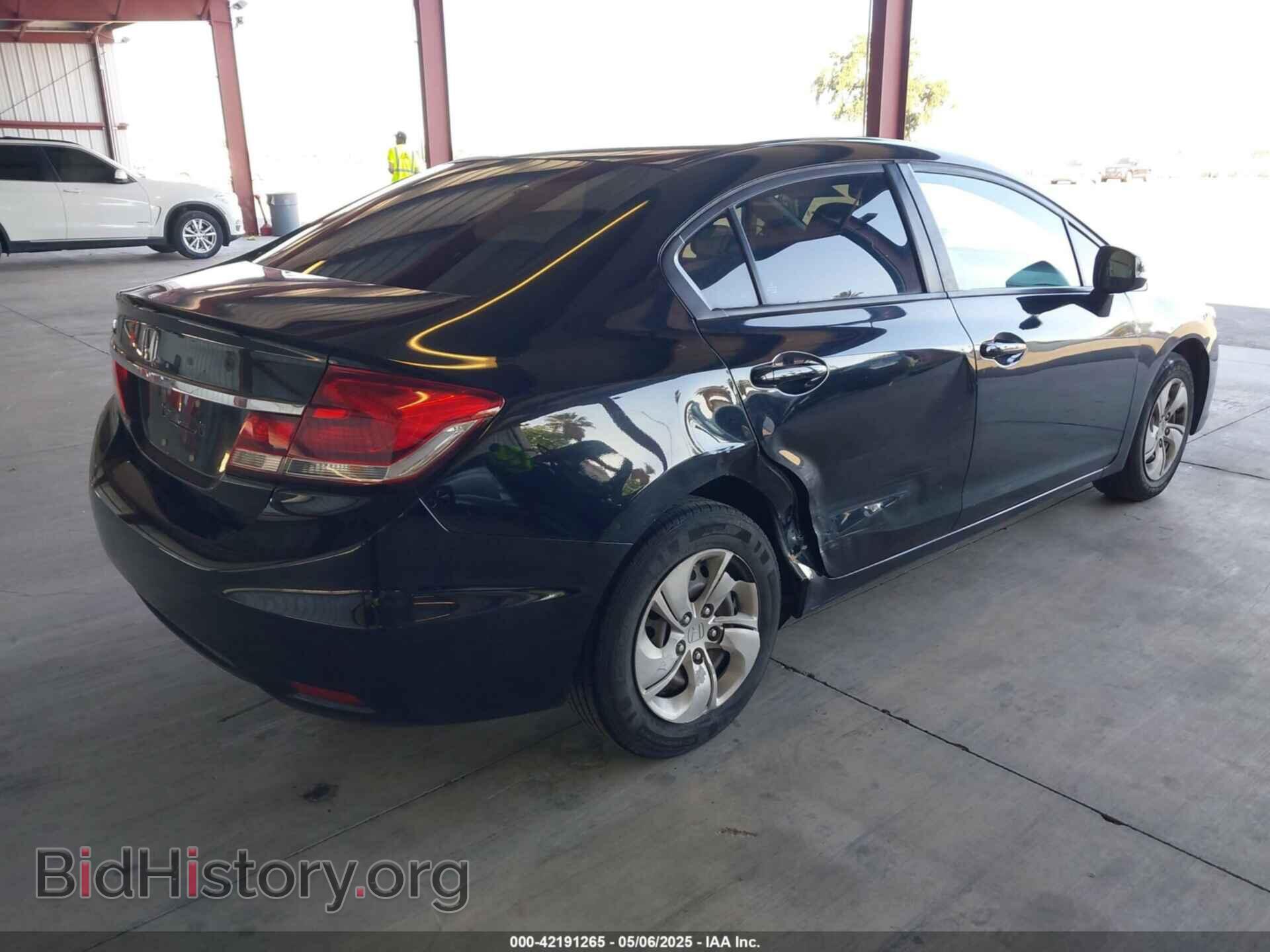 2013 HONDA CIVIC - VIN: 19XFB2F58DE285580 - Фото 4