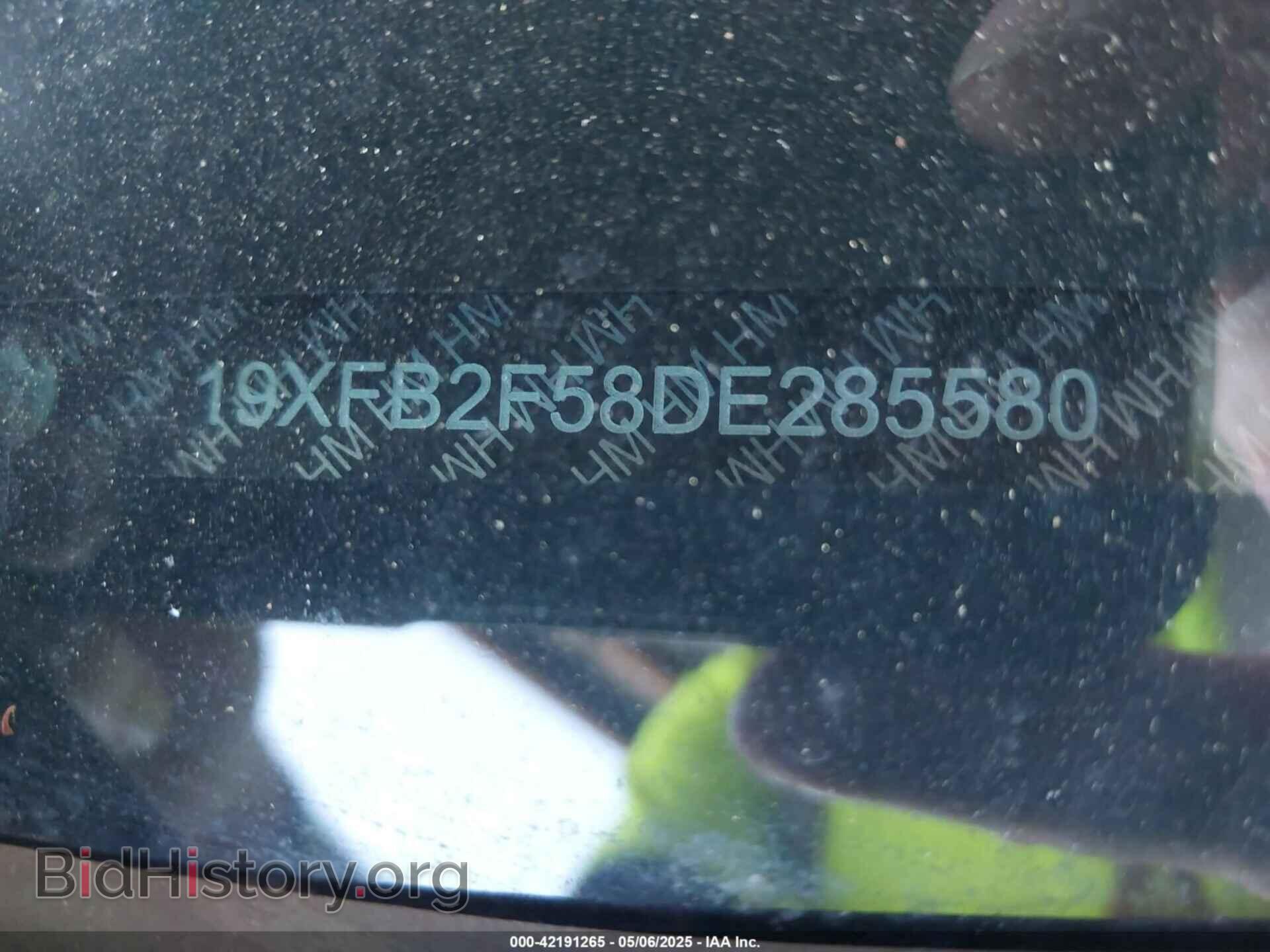 2013 HONDA CIVIC - VIN: 19XFB2F58DE285580 - Фото 9