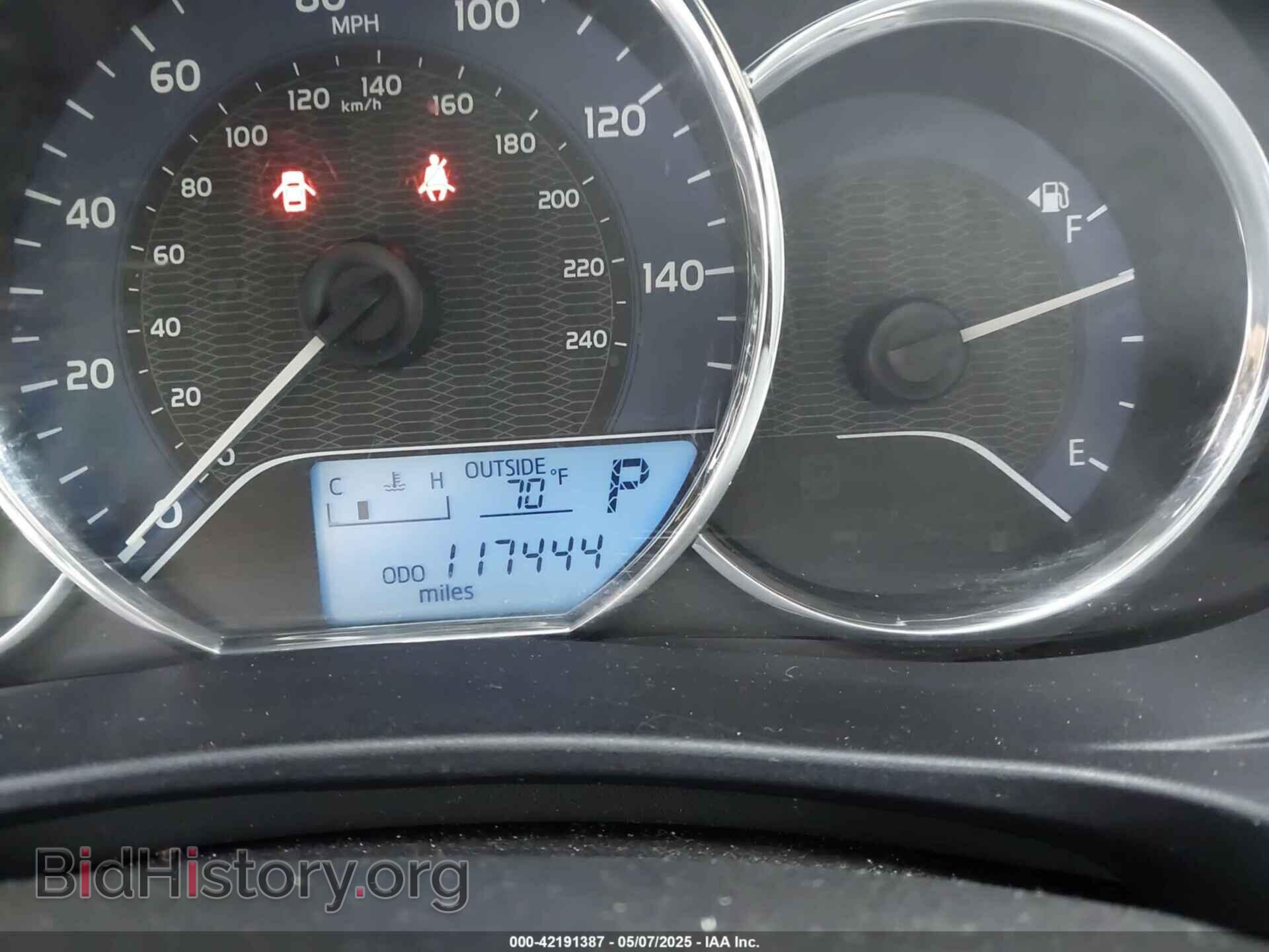 2016 TOYOTA COROLLA - VIN: 2T1BURHE2GC703178 - Фото 7