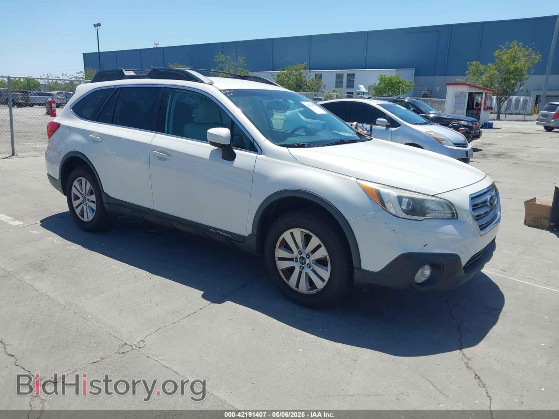 Фотография 4S4BSACC0F3263400 - SUBARU OUTBACK 2015