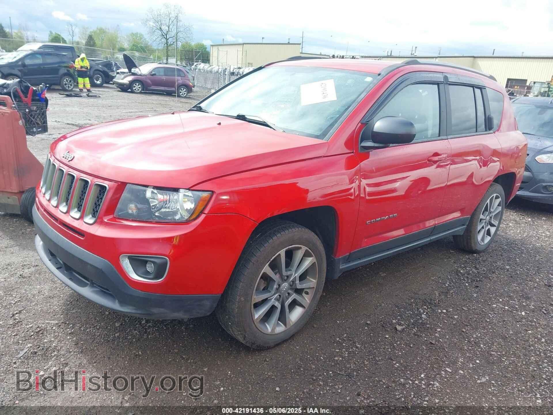 2017 JEEP COMPASS - VIN: 1C4NJDBB2HD127314 - Фото 2