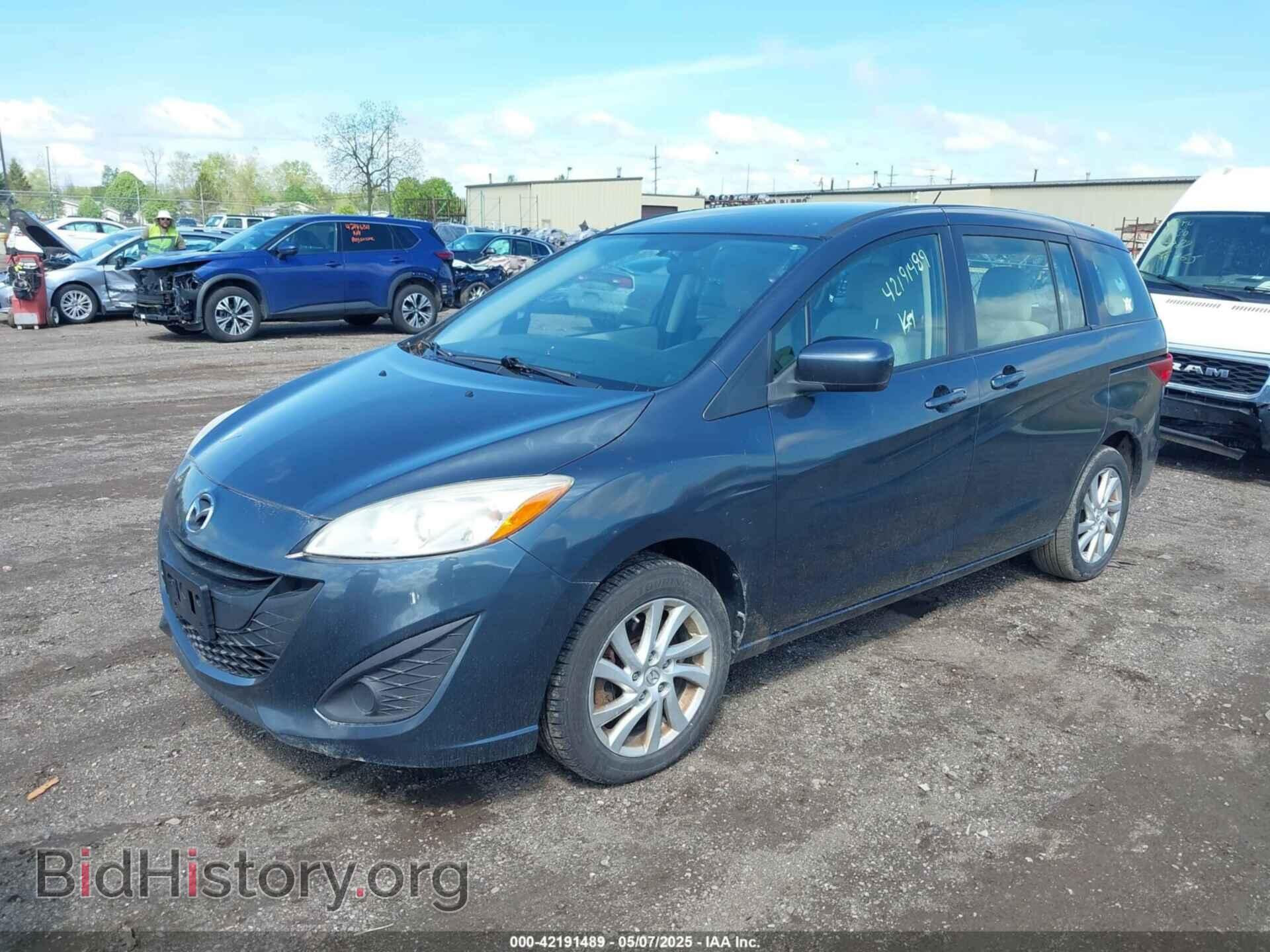 2012 MAZDA MAZDA5 - VIN: JM1CW2BL4C0107491 - Фото 2