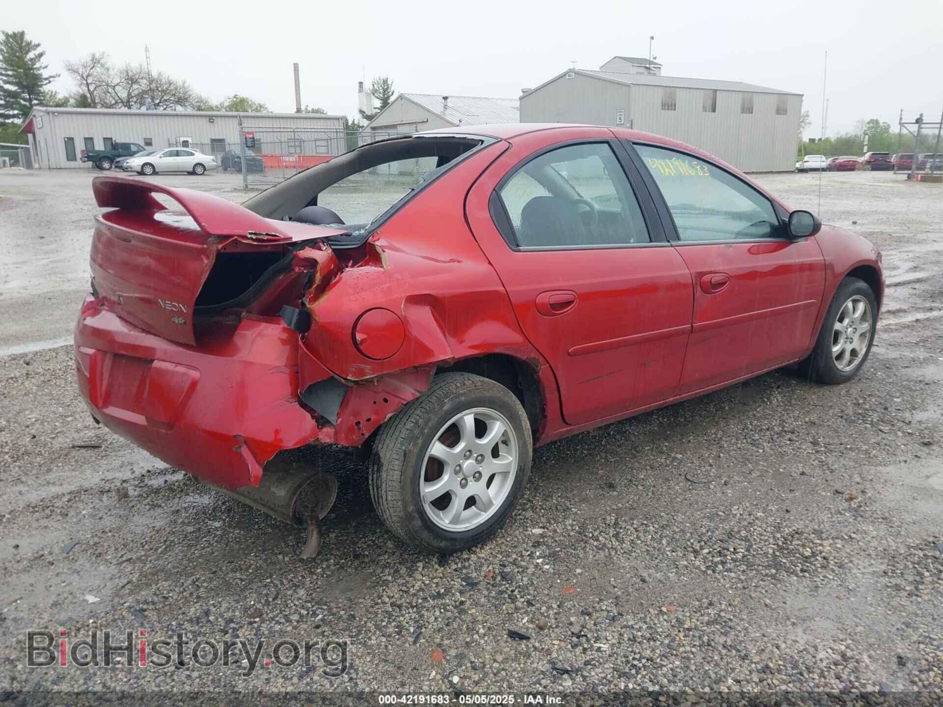 2005 DODGE NEON - VIN: 1B3ES56CX5D118833 - Фото 4