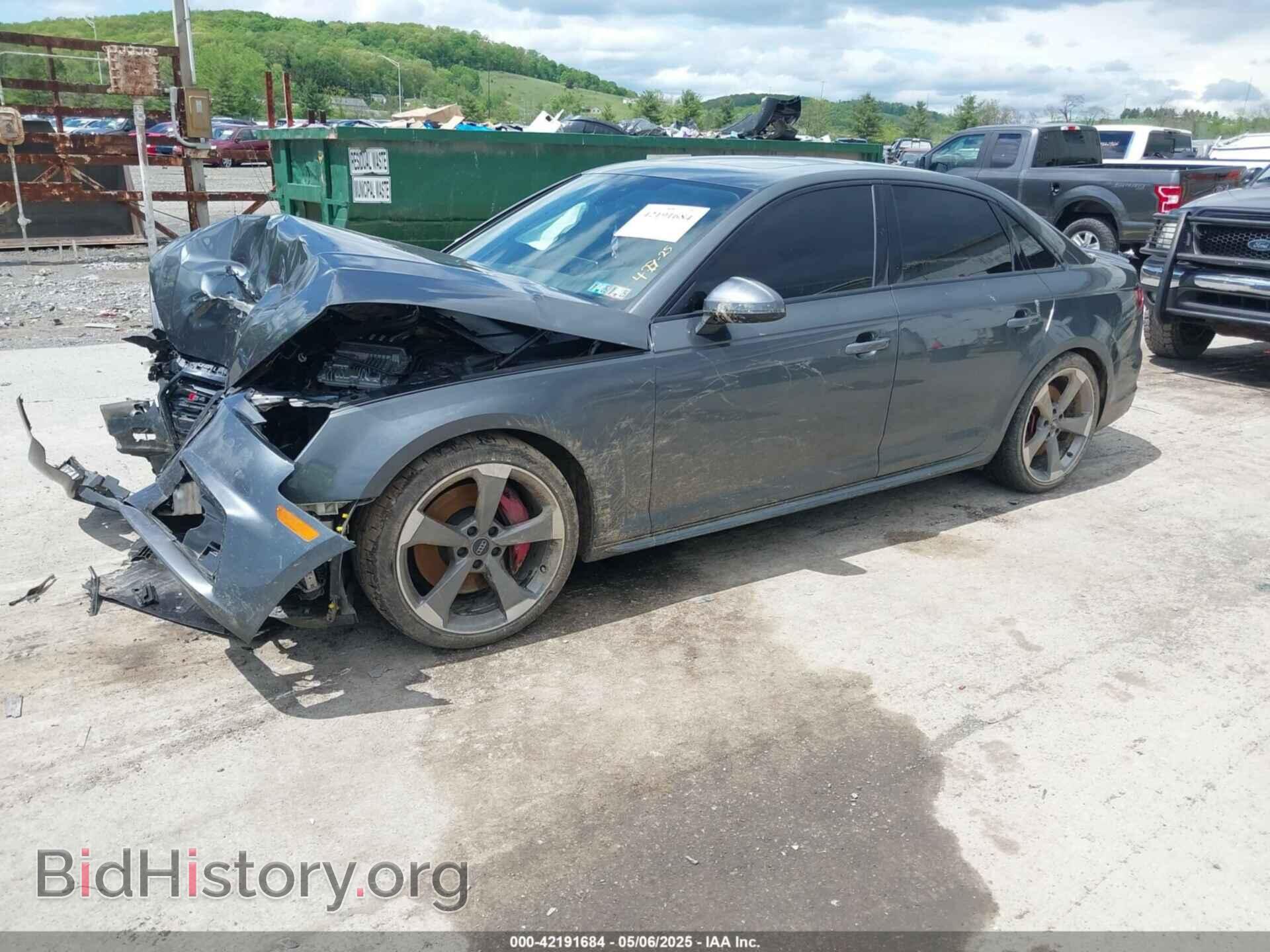2018 AUDI S4 - VIN: WAUB4AF48JA209752 - Фото 2