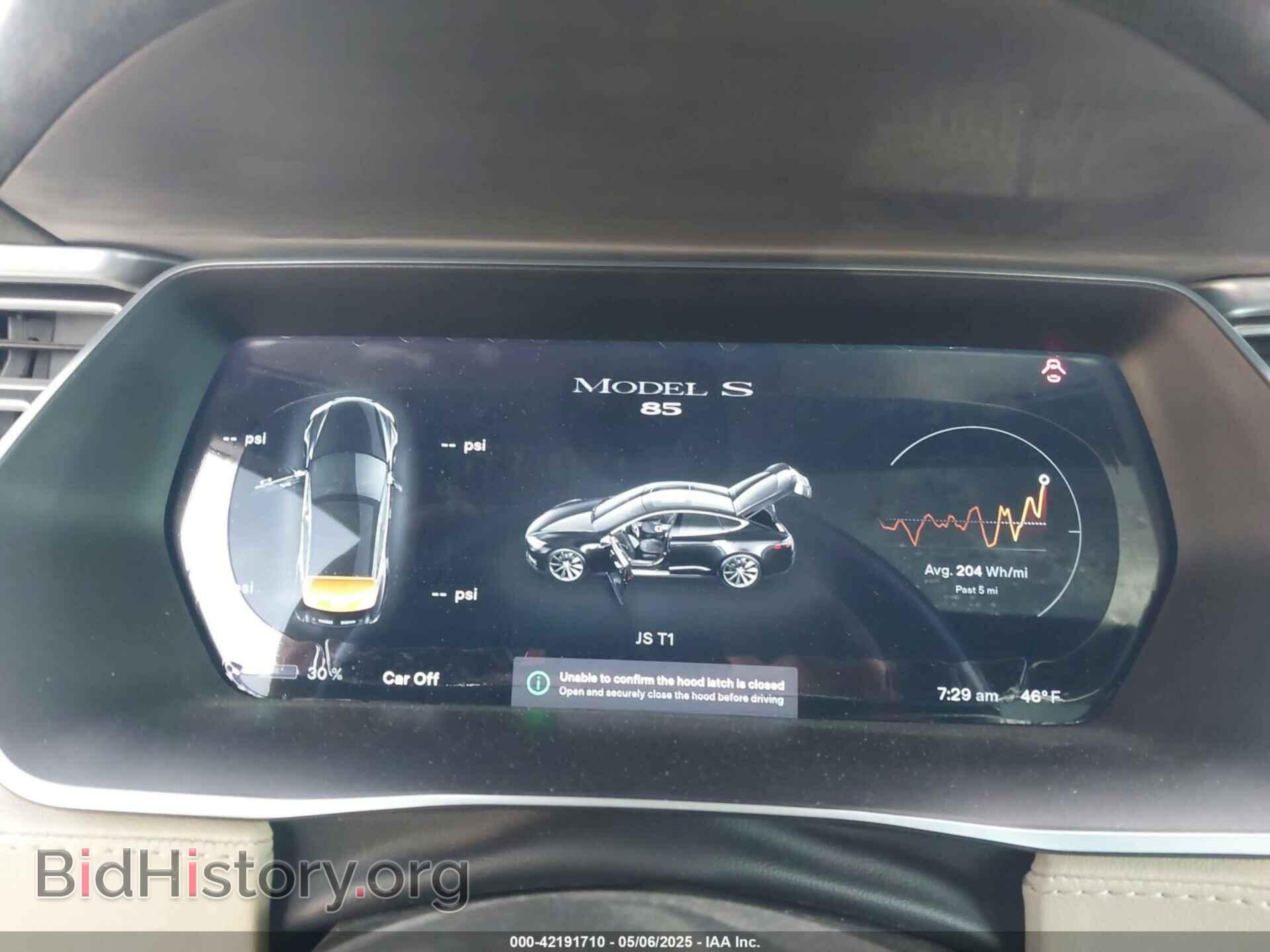 2014 TESLA MODEL S - VIN: 5YJSA1H1XEFP63743 - Photo 7
