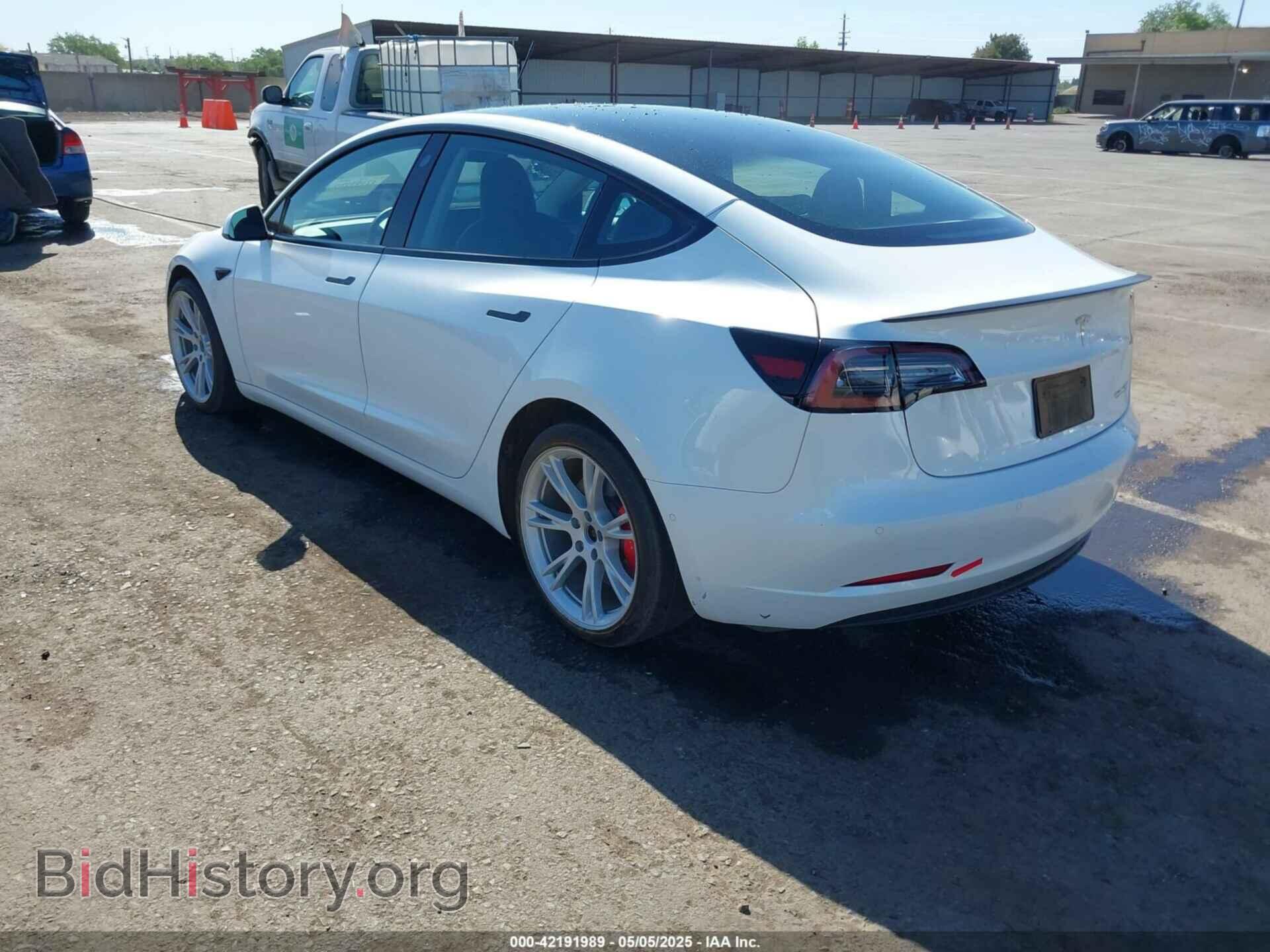 2022 TESLA MODEL 3 - VIN: 5YJ3E1EC2NF270198 - Фото 3