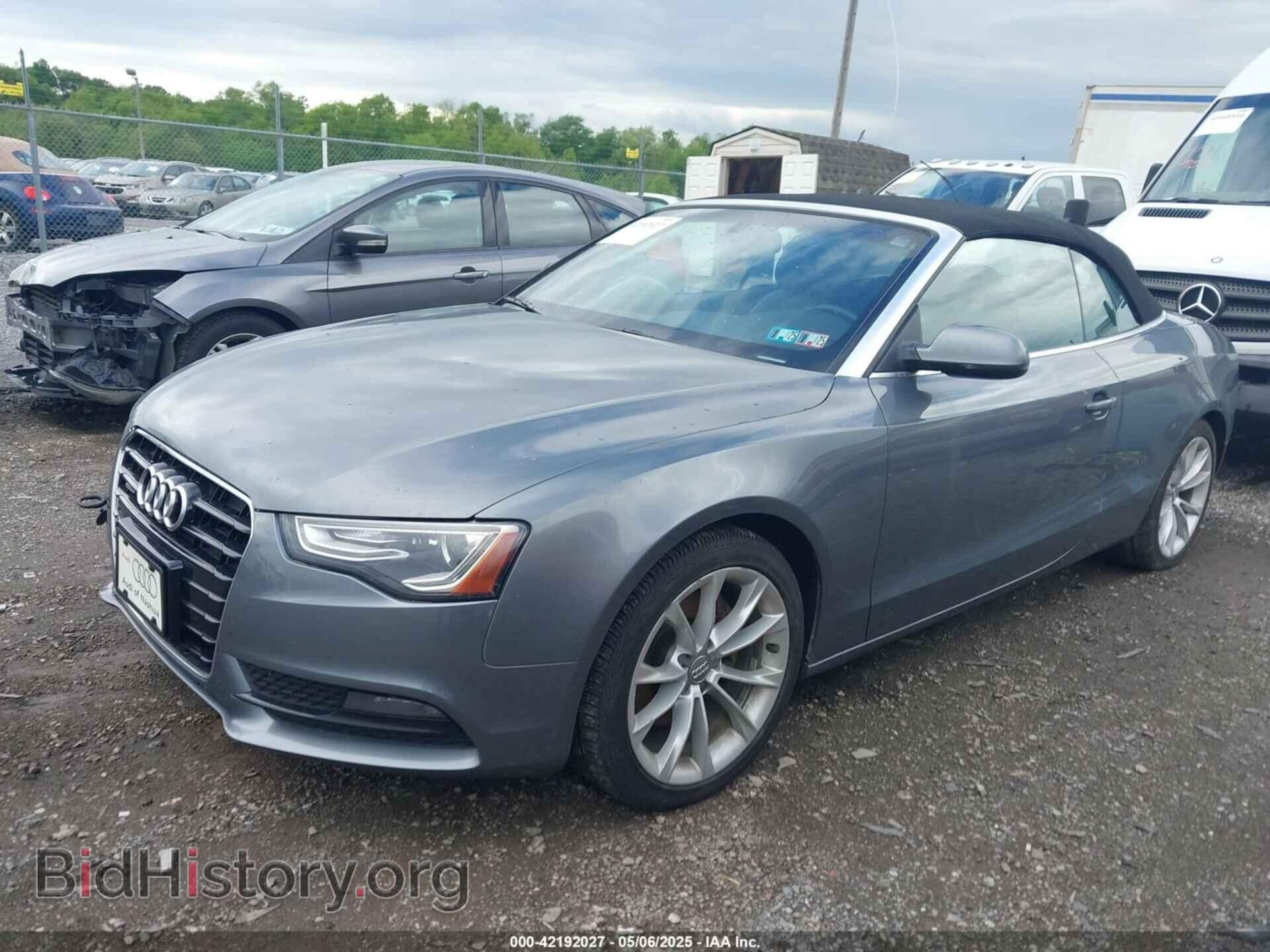 2013 AUDI A5 - VIN: WAUVFAFH3DN001222 - Фото 2