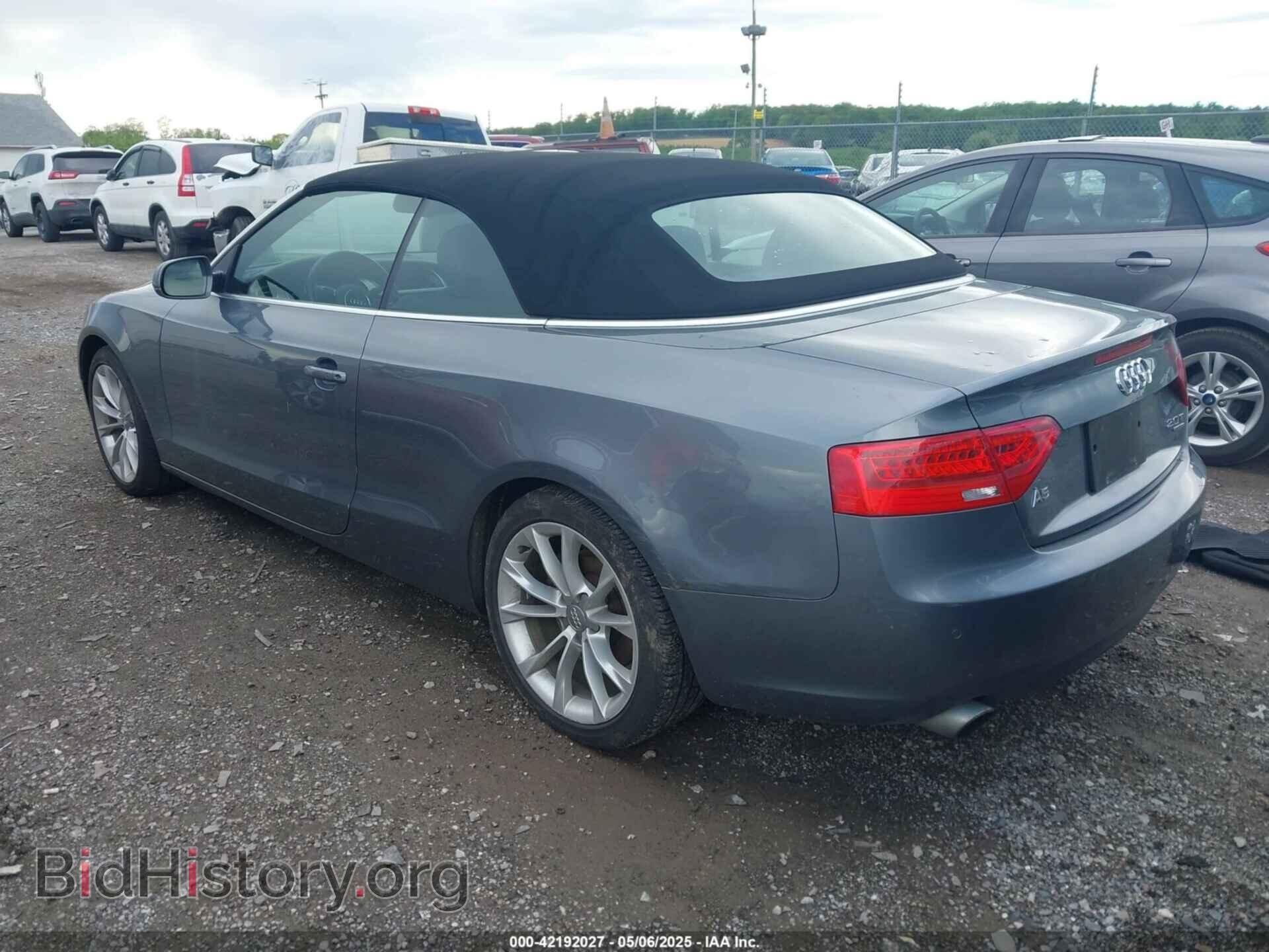 2013 AUDI A5 - VIN: WAUVFAFH3DN001222 - Фото 3