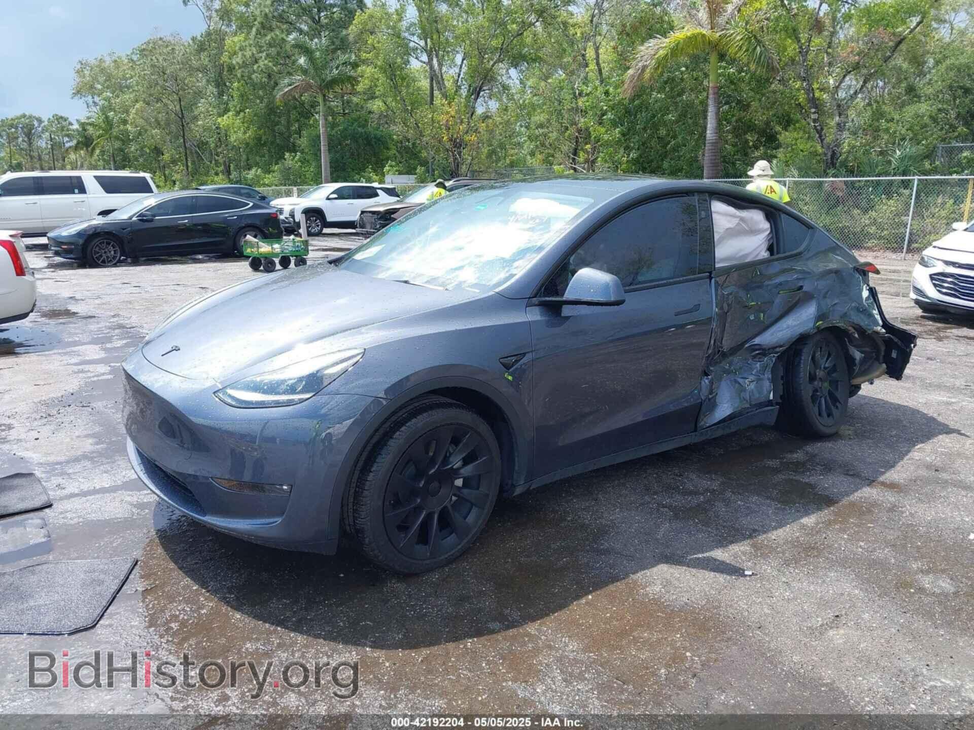 2023 TESLA MODEL Y - VIN: 7SAYGDED0PF947510 - Фото 2