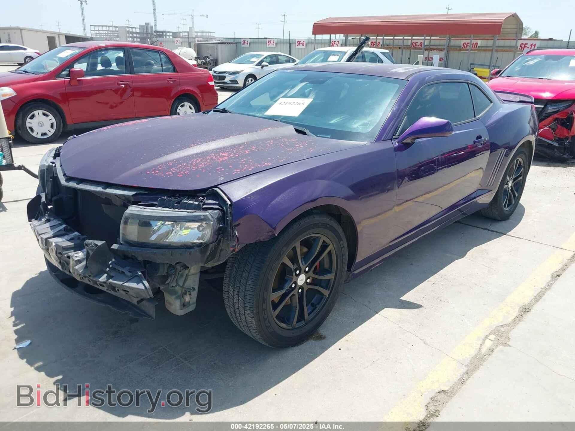 2015 CHEVROLET CAMARO - VIN: 2G1FB1E38F9209278 - Фото 2