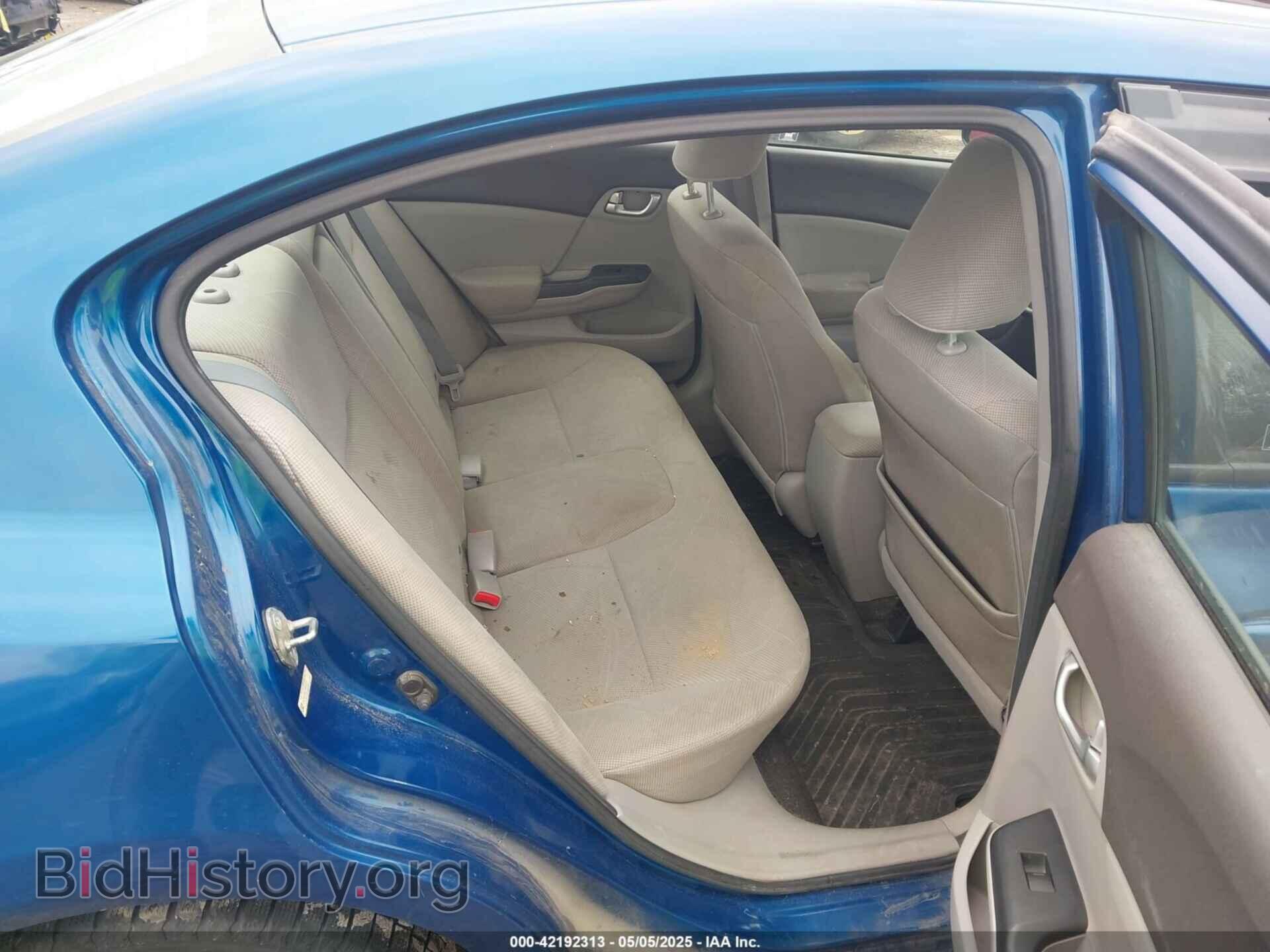 2012 HONDA CIVIC - VIN: 2HGFB2F86CH544873 - Фото 8