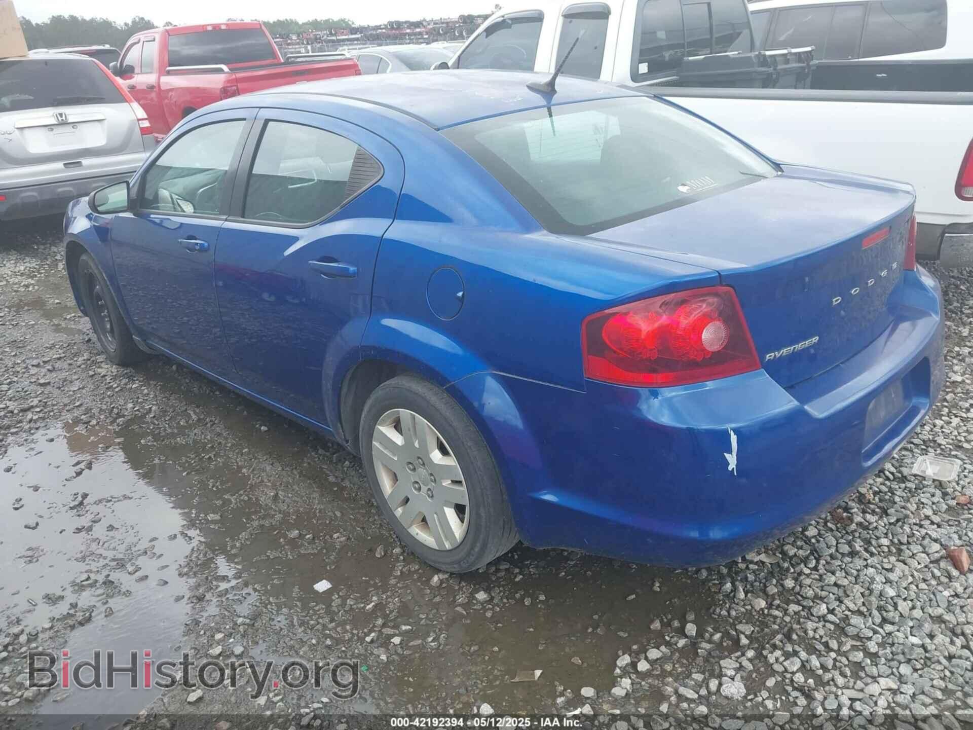 2013 DODGE AVENGER - VIN: 1C3CDZAG2DN748537 - Photo 3