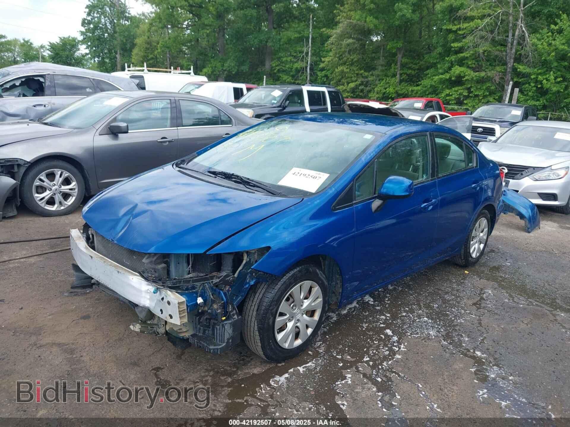 2012 HONDA CIVIC - VIN: 19XFB2F5XCE366000 - Фото 2