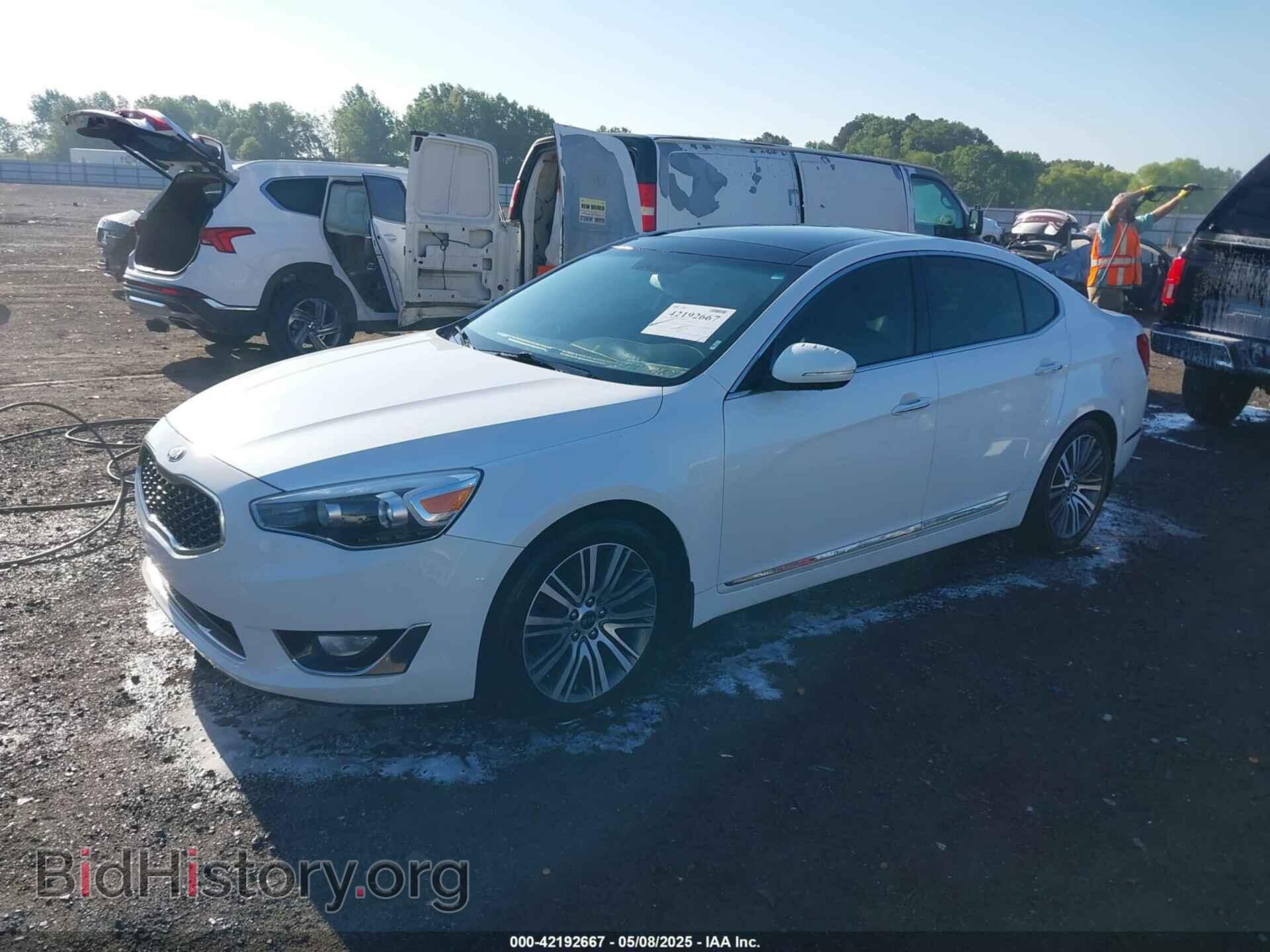 2014 KIA CADENZA - VIN: KNALN4D75E5165580 - Фото 2