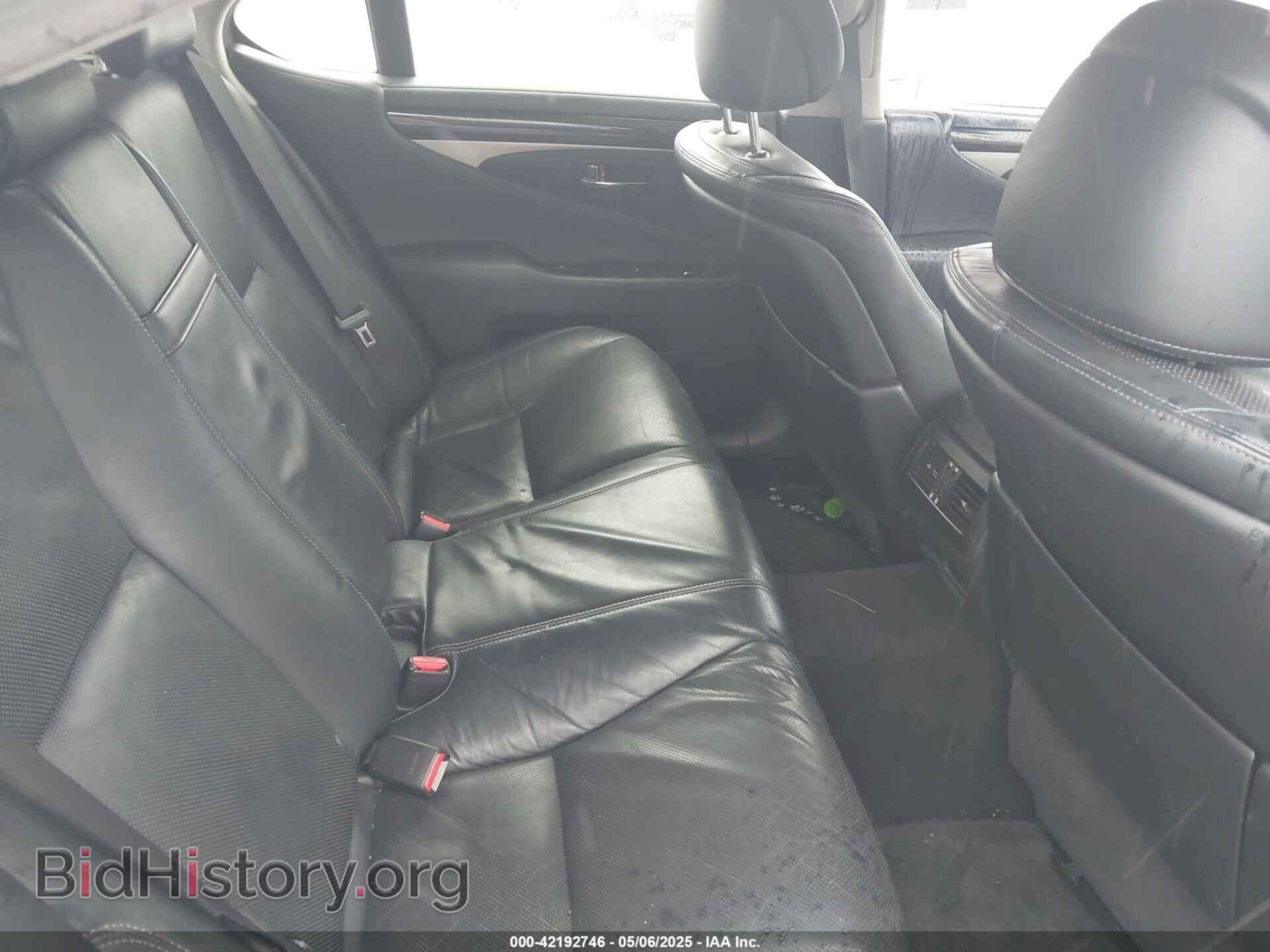 2014 LEXUS LS 460 - VIN: JTHCL5EF5E5020848 - Фото 8