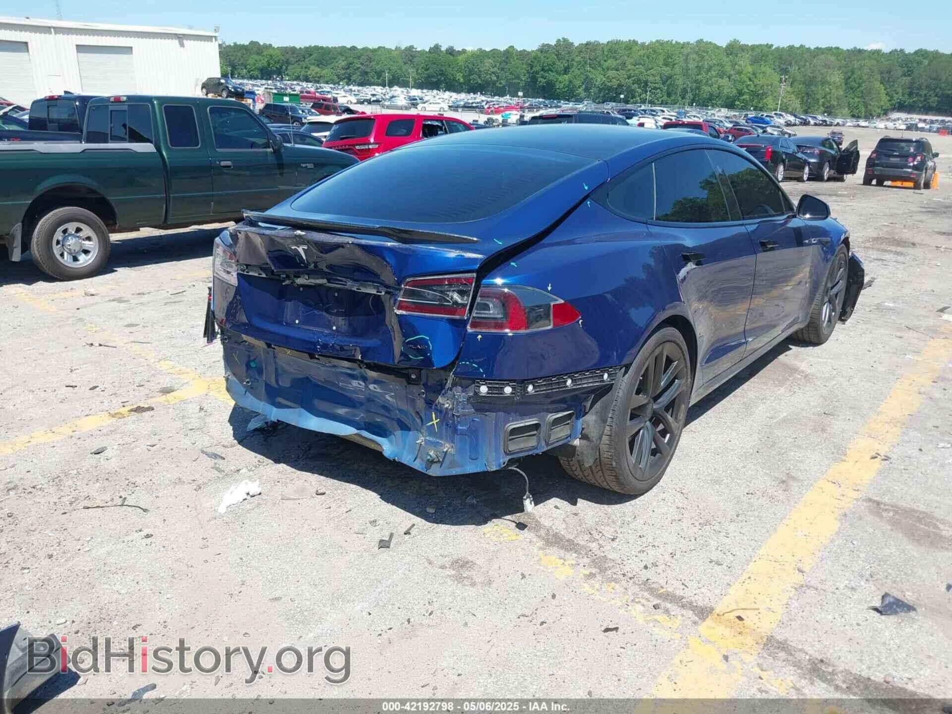 2021 TESLA MODEL S - VIN: 5YJSA1E51MF428506 - Фото 4