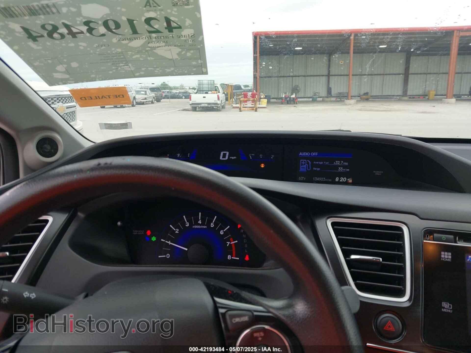 2015 HONDA CIVIC - VIN: 19XFB2F87FE025510 - Фото 7