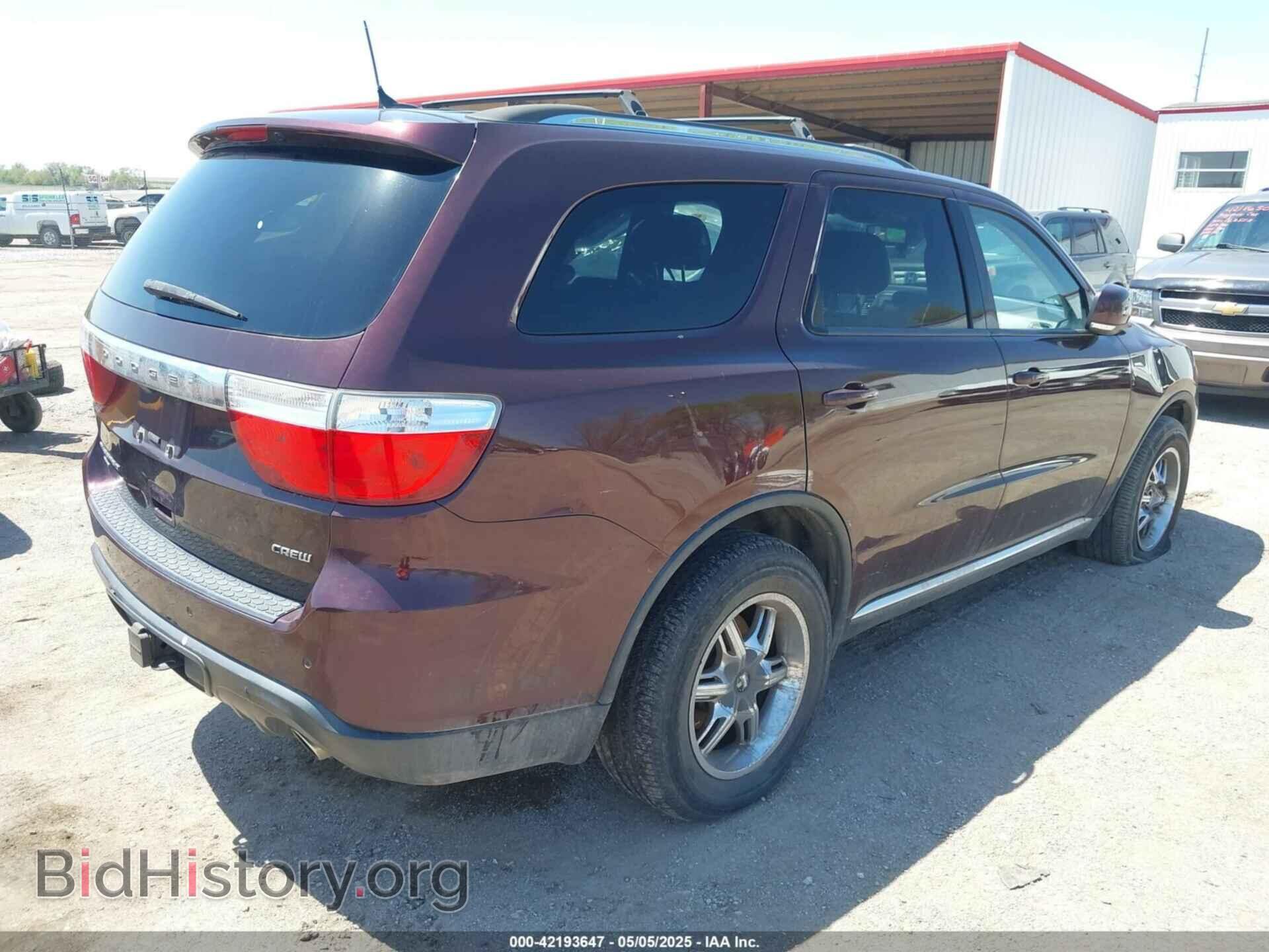 2012 DODGE DURANGO - VIN: 1C4RDJDG0CC337408 - Фото 4