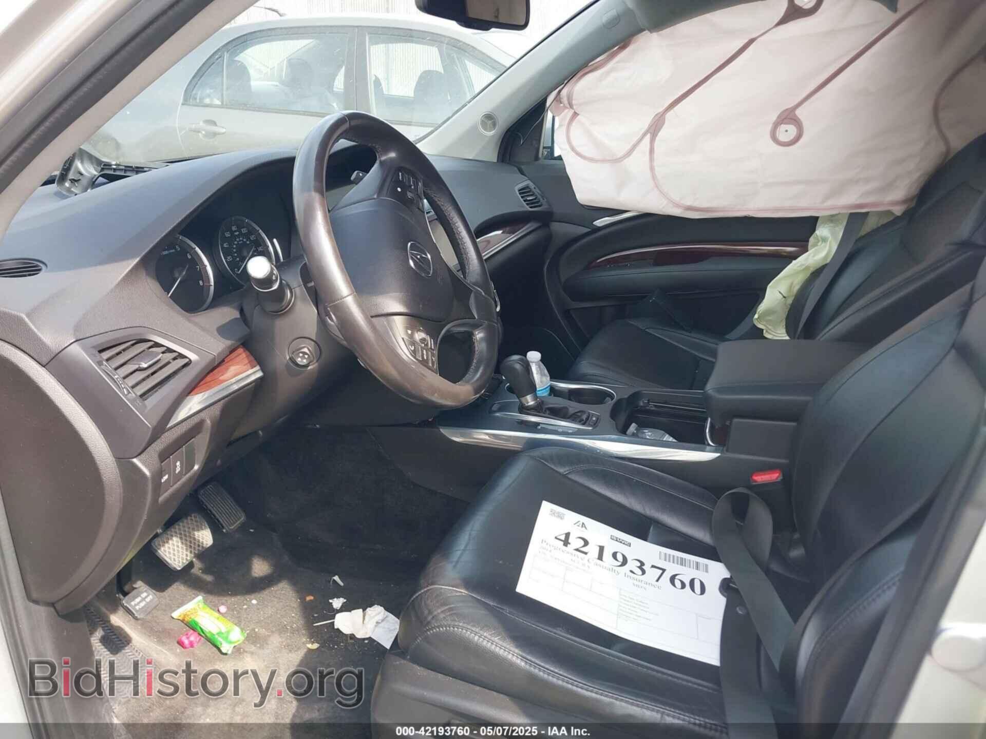 2014 ACURA MDX - VIN: 5FRYD4H45EB008463 - Фото 5