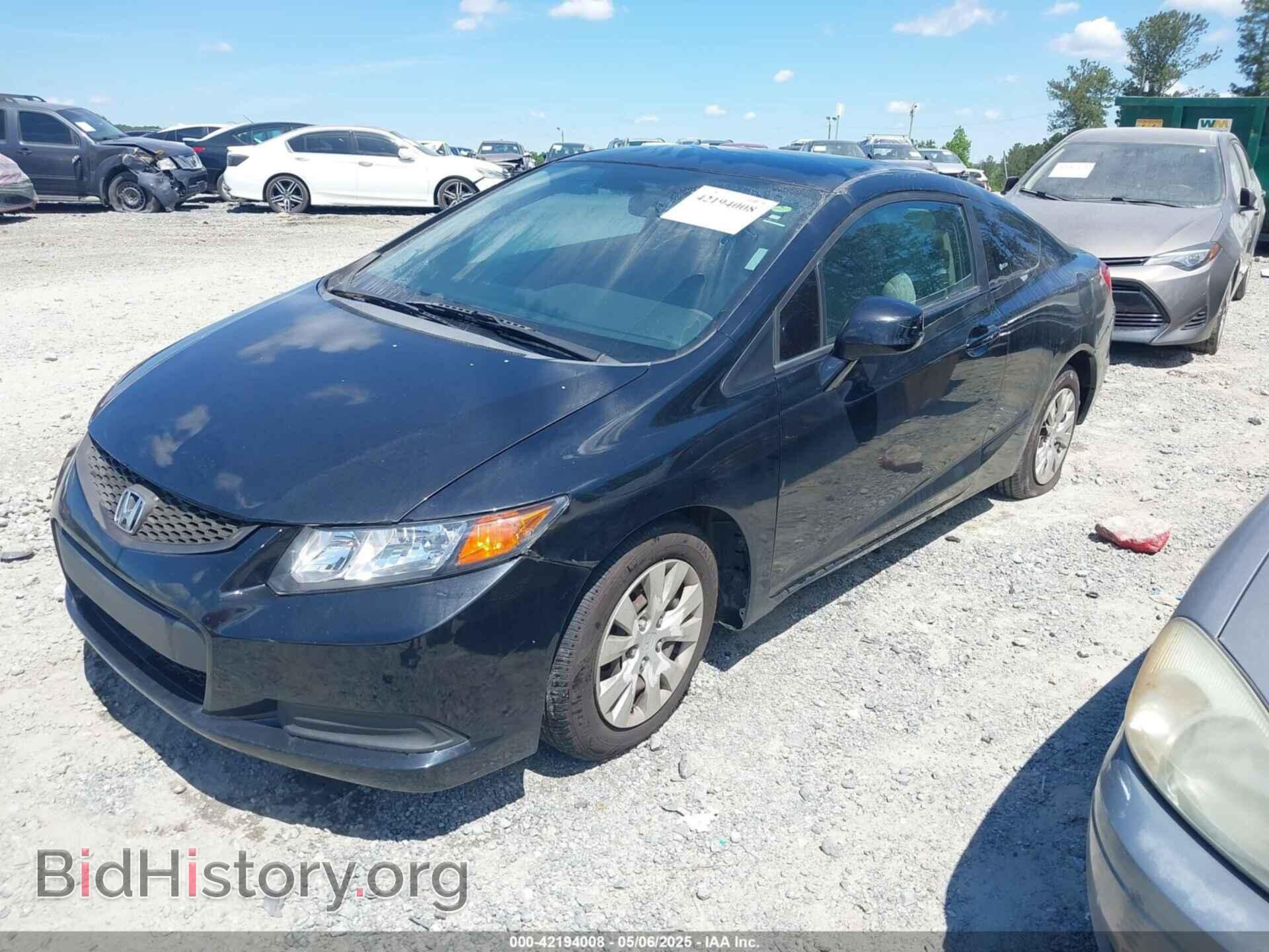 2012 HONDA CIVIC - VIN: 2HGFG3B57CH509942 - Фото 2
