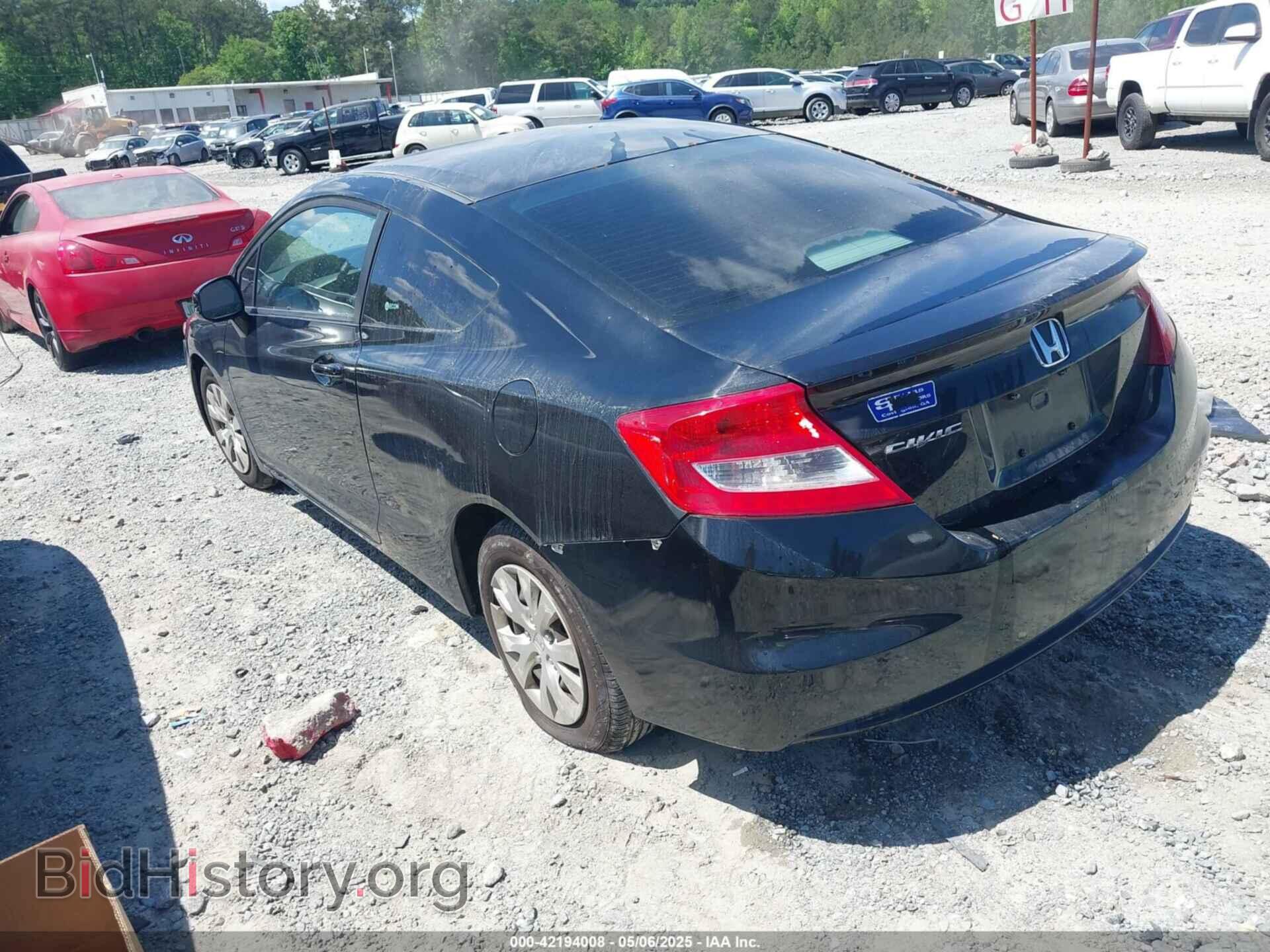2012 HONDA CIVIC - VIN: 2HGFG3B57CH509942 - Фото 3