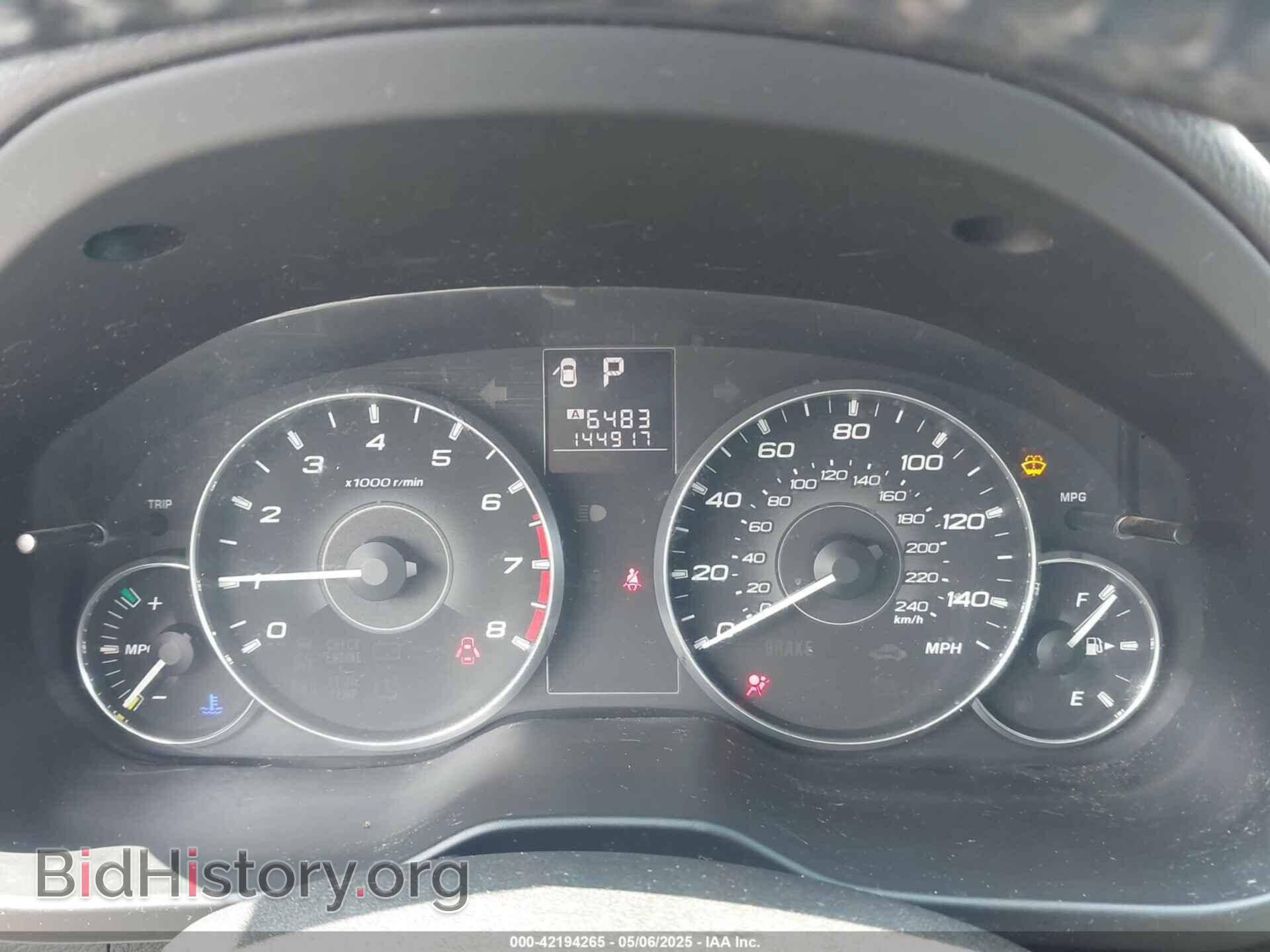 2011 SUBARU OUTBACK - VIN: 4S4BRBFC2B3336774 - Фото 7