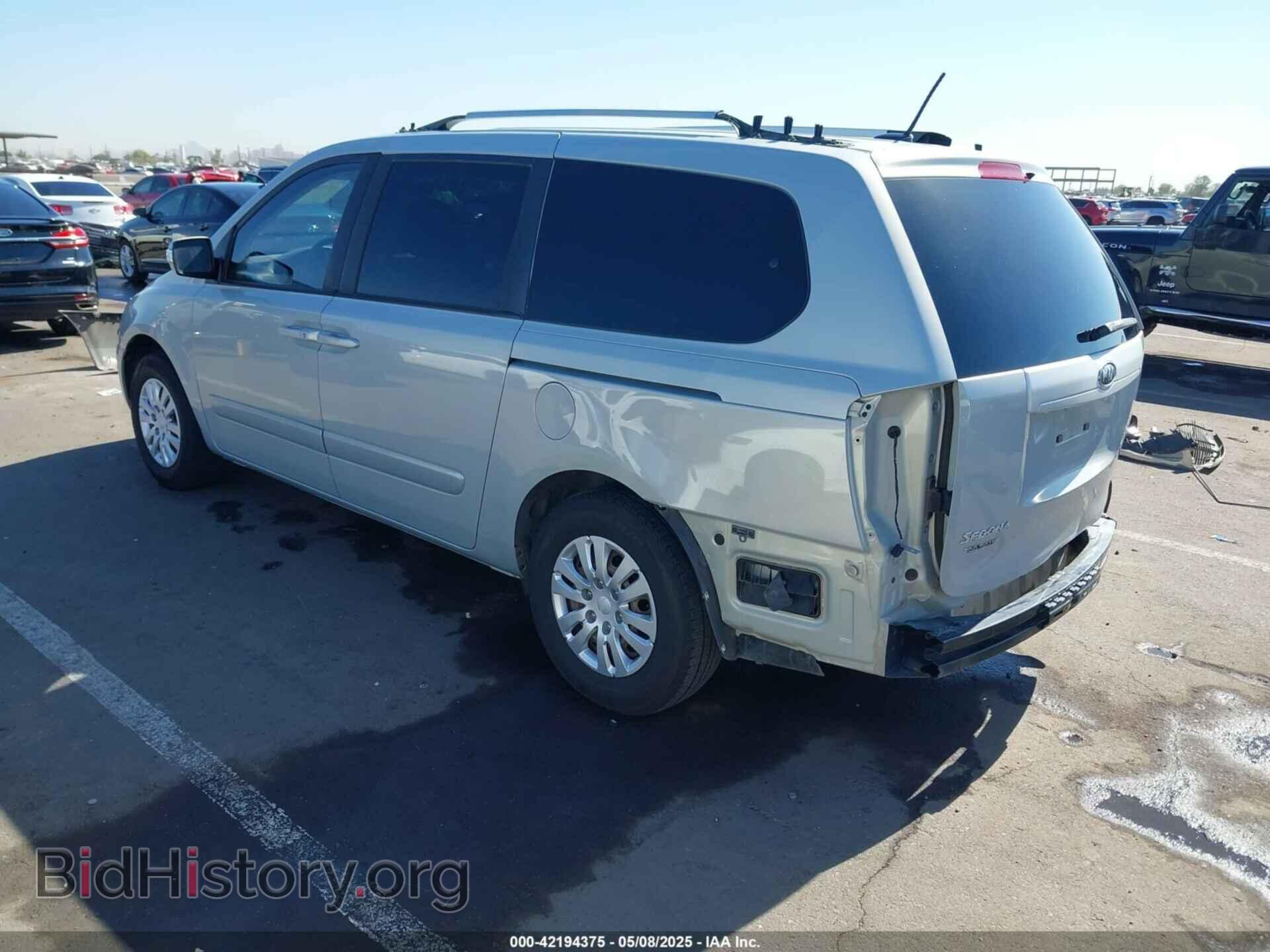 2012 KIA SEDONA - VIN: KNDMG4C71C6494271 - Фото 3