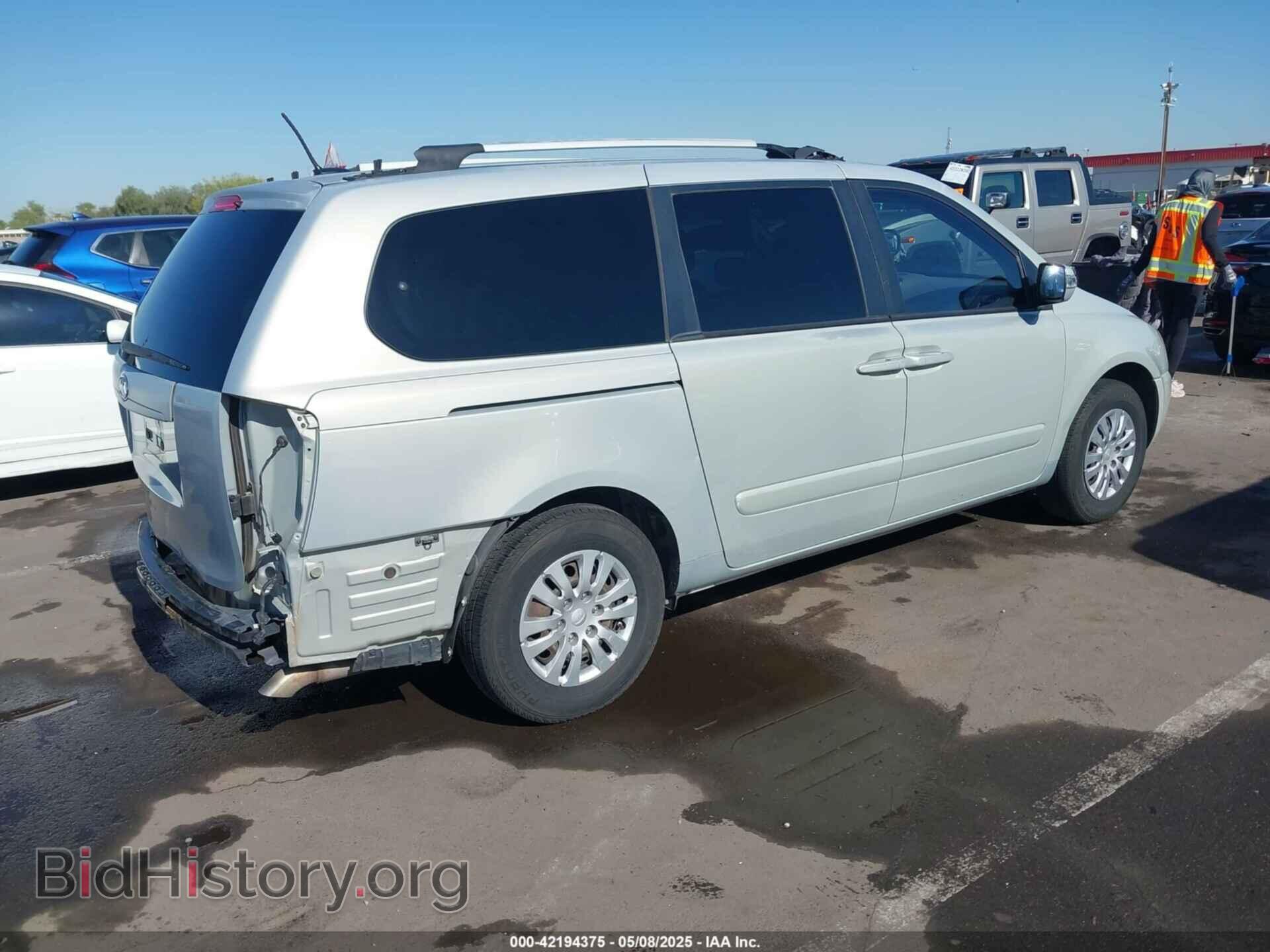2012 KIA SEDONA - VIN: KNDMG4C71C6494271 - Фото 4