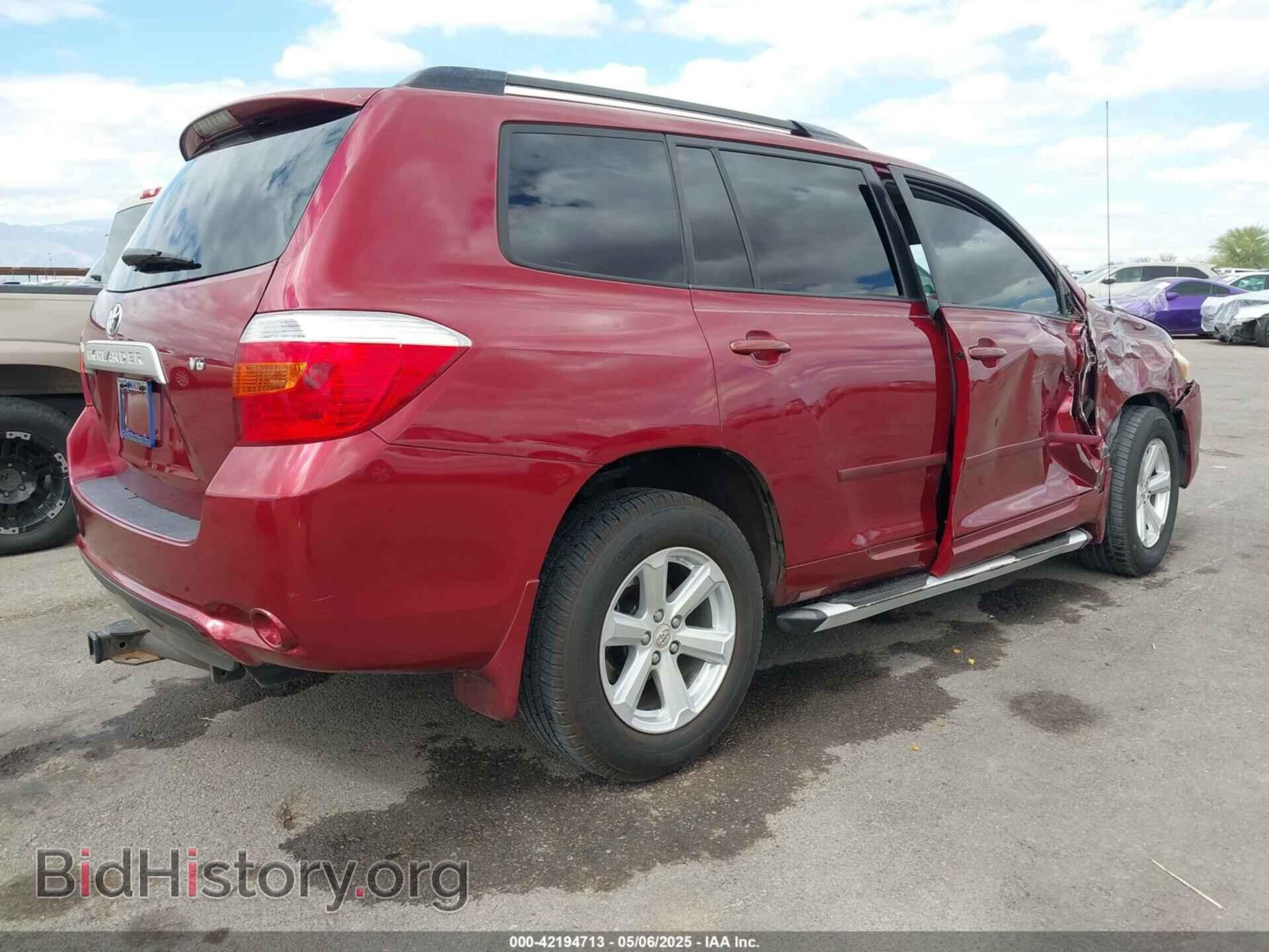 2009 TOYOTA HIGHLANDER - VIN: JTEDS41A592089183 - Фото 4