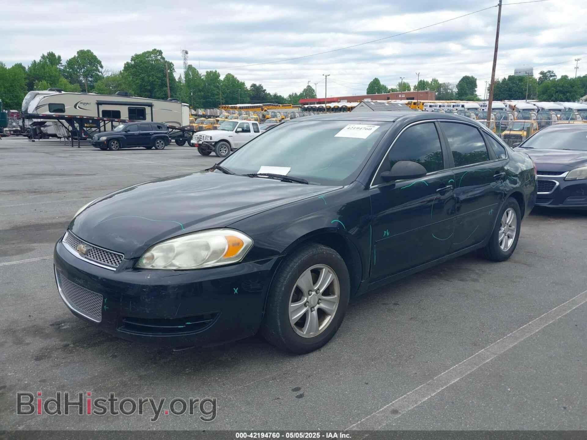 2013 CHEVROLET IMPALA - VIN: 2G1WF5E39D1261459 - Фото 2