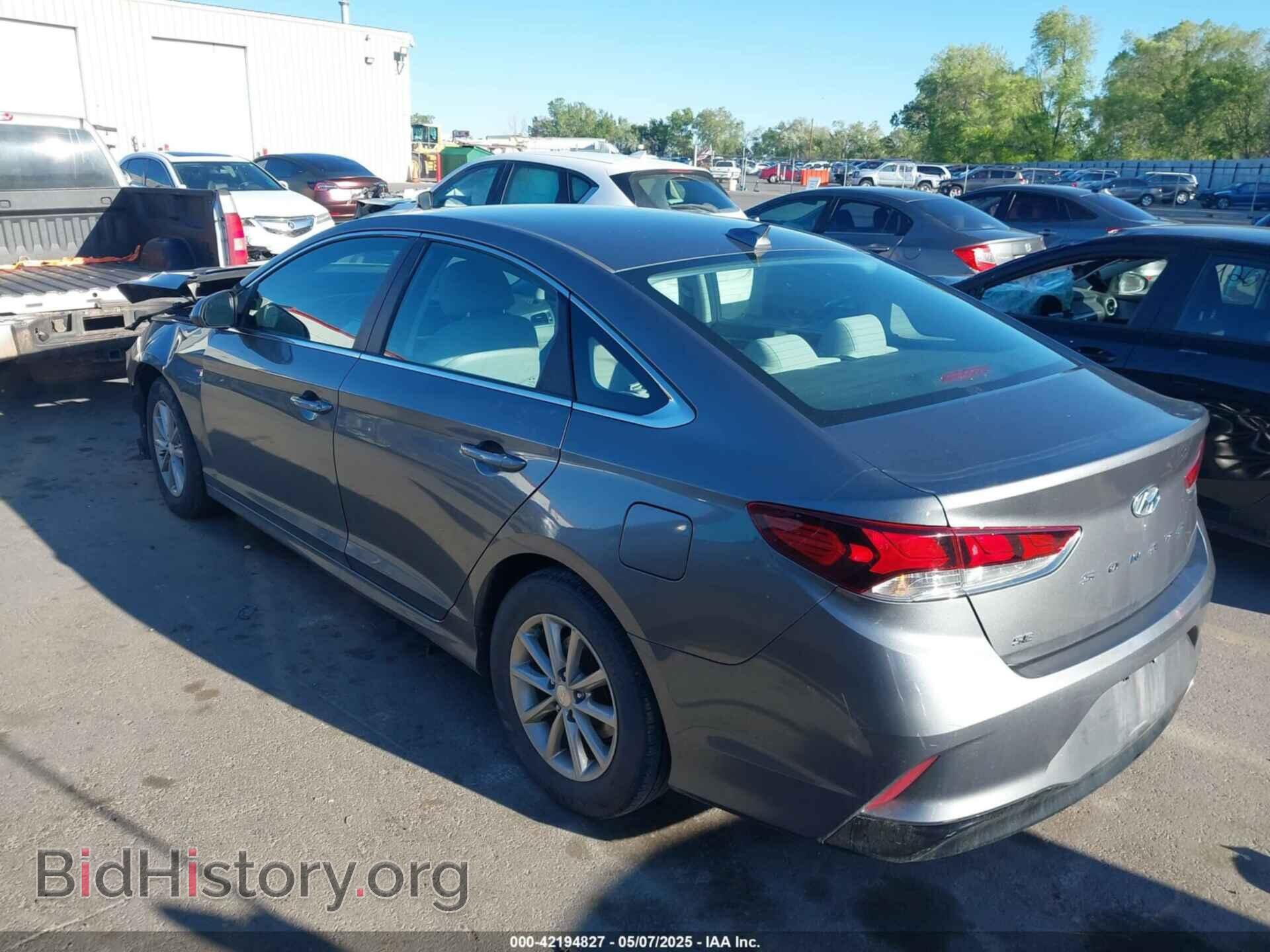 2019 HYUNDAI SONATA - VIN: 5NPE24AF8KH810752 - Фото 3