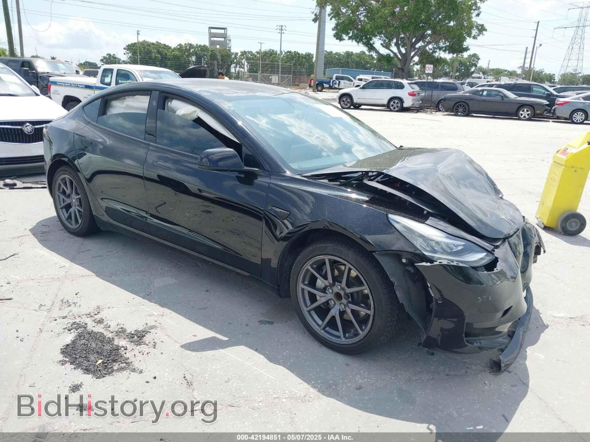 Photo 5YJ3E1EA0MF851177 - TESLA MODEL 3 2021